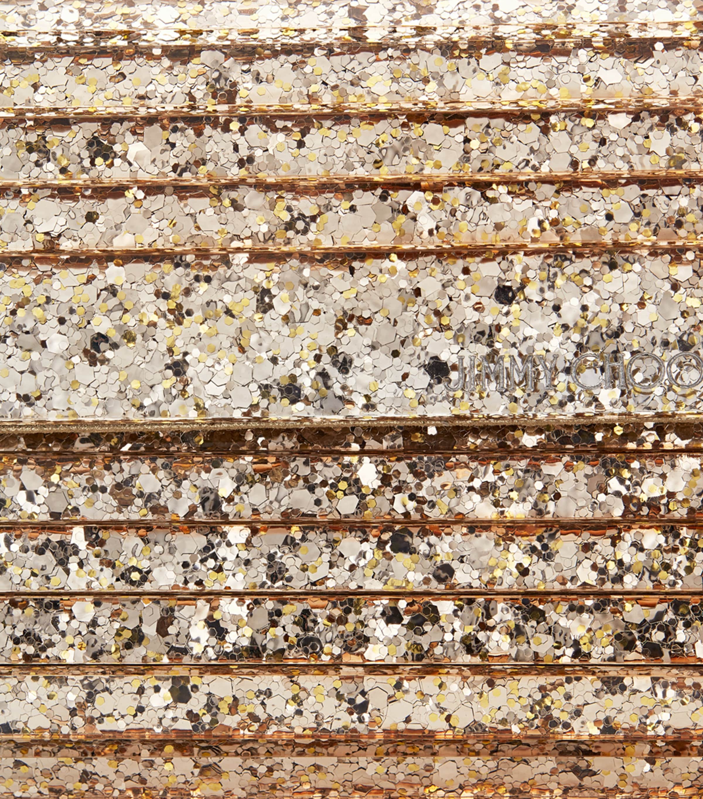 Sweetie Glitter Clutch Bag ROSE GOLD/GOLD/SILVE Image 4