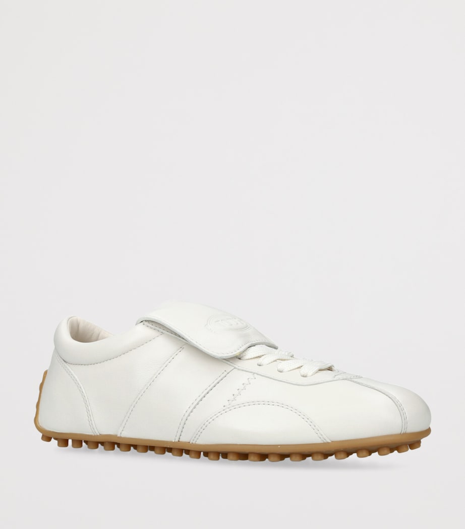 Leather T-Marathon Sneakers WHITE Image 3