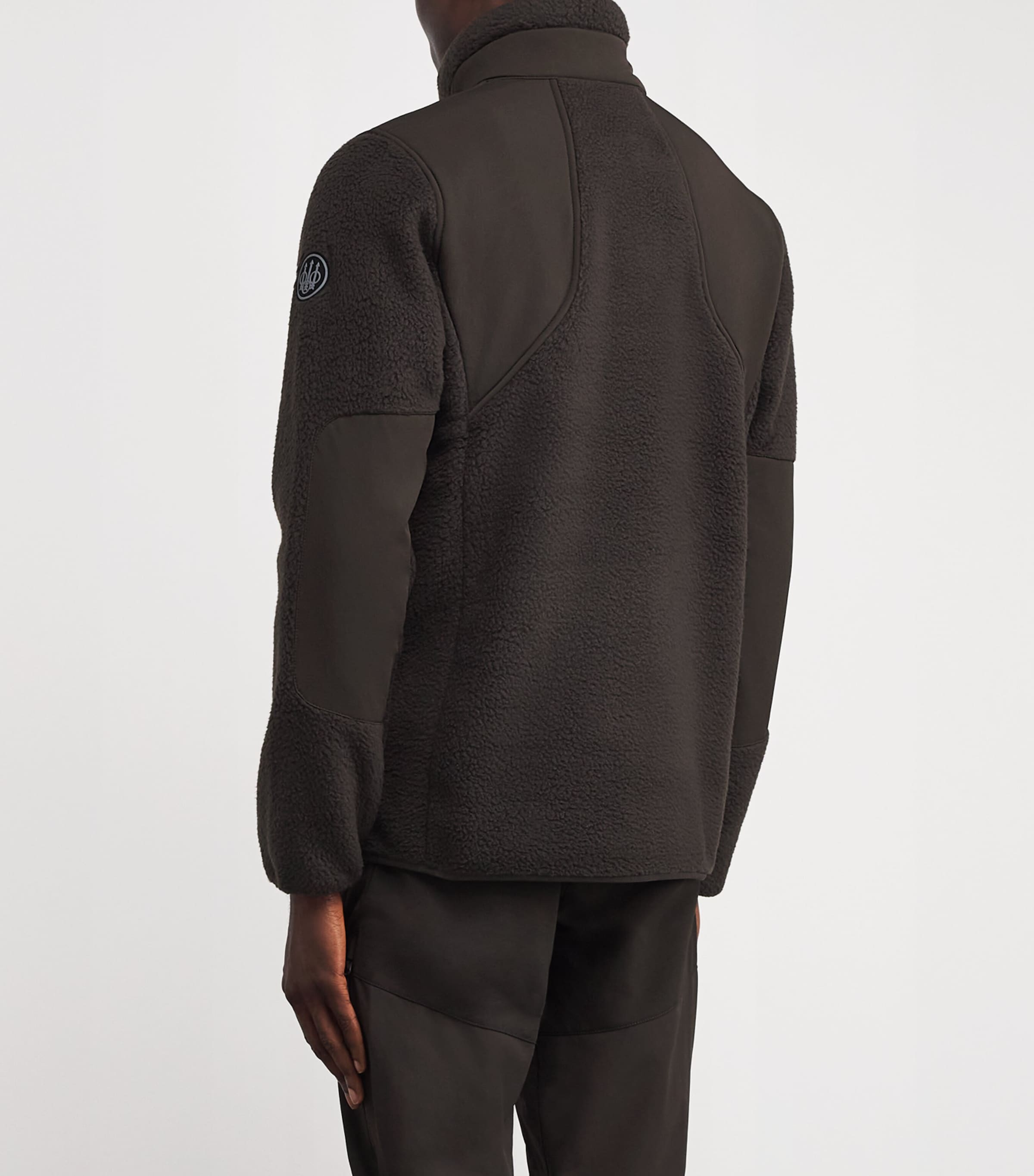 Sherpa Fleece Halifax Jacket 08AA : BROWN BARK Image 4