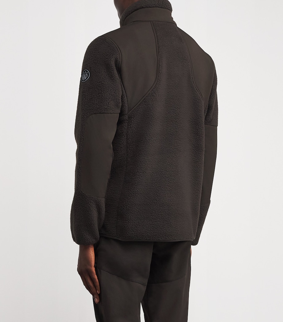 Sherpa Fleece Halifax Jacket 08AA : BROWN BARK Image 4