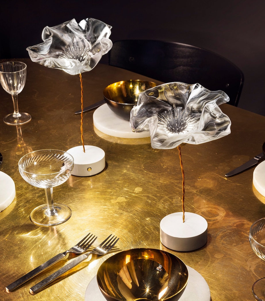 LaFleur Battery Table Lamp PRISMA WHITE Image 7