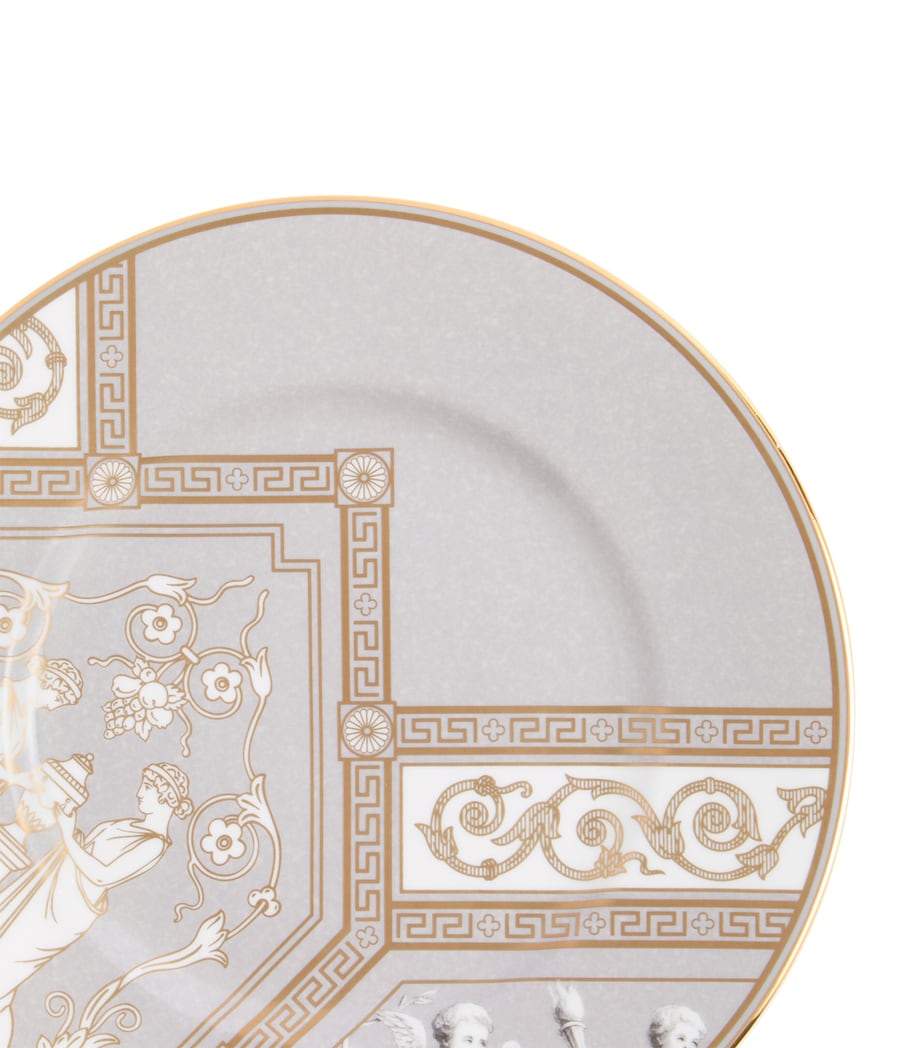 Bone China Renaissance Plate (22cm) GREY Image 4