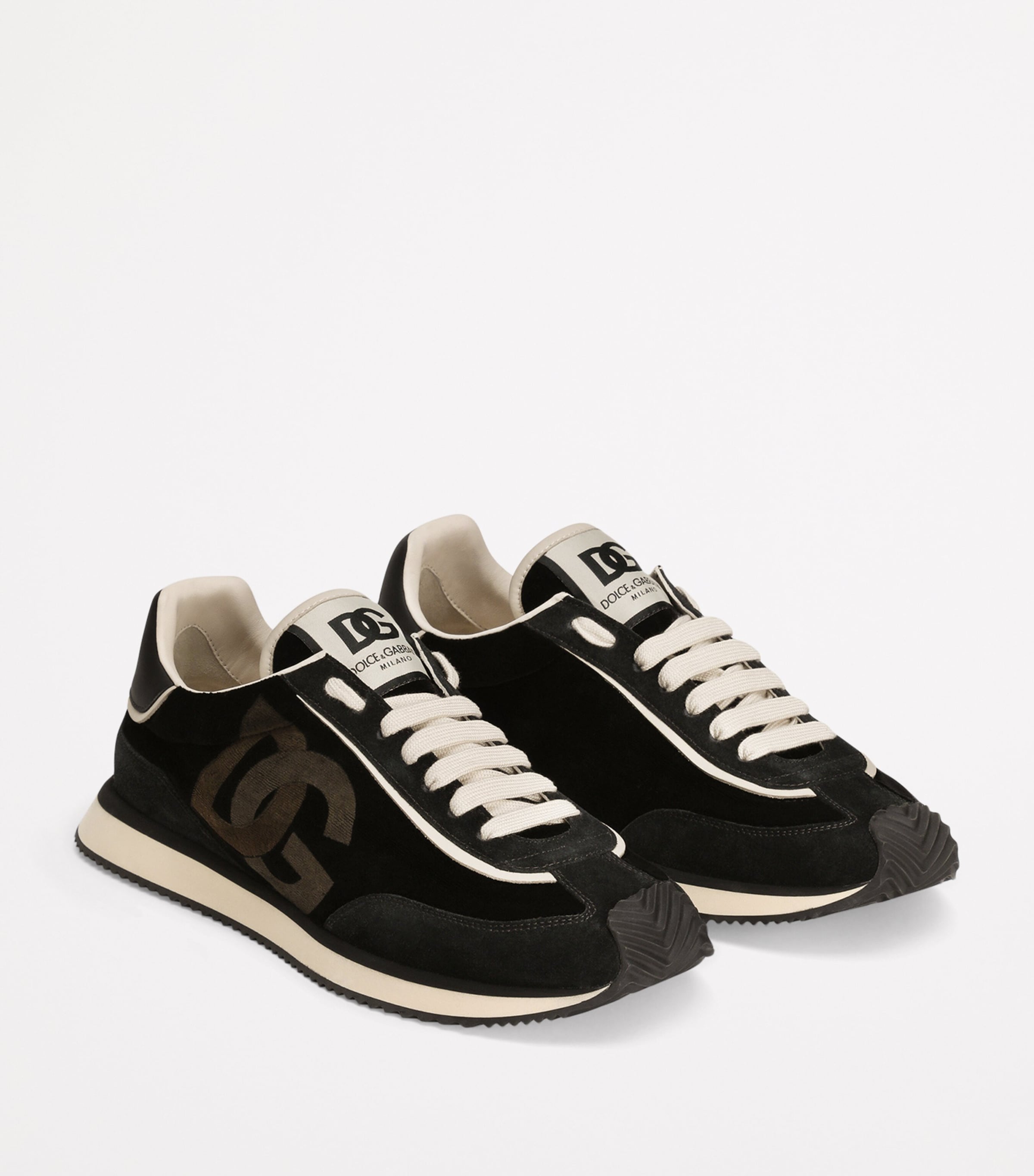 スニーカー Dolce & Gabbana 'DG Cushion' sneakers (CK2288AI904 80001) Suede DG Cushion sneakers for women | Dolce&Gabbana®