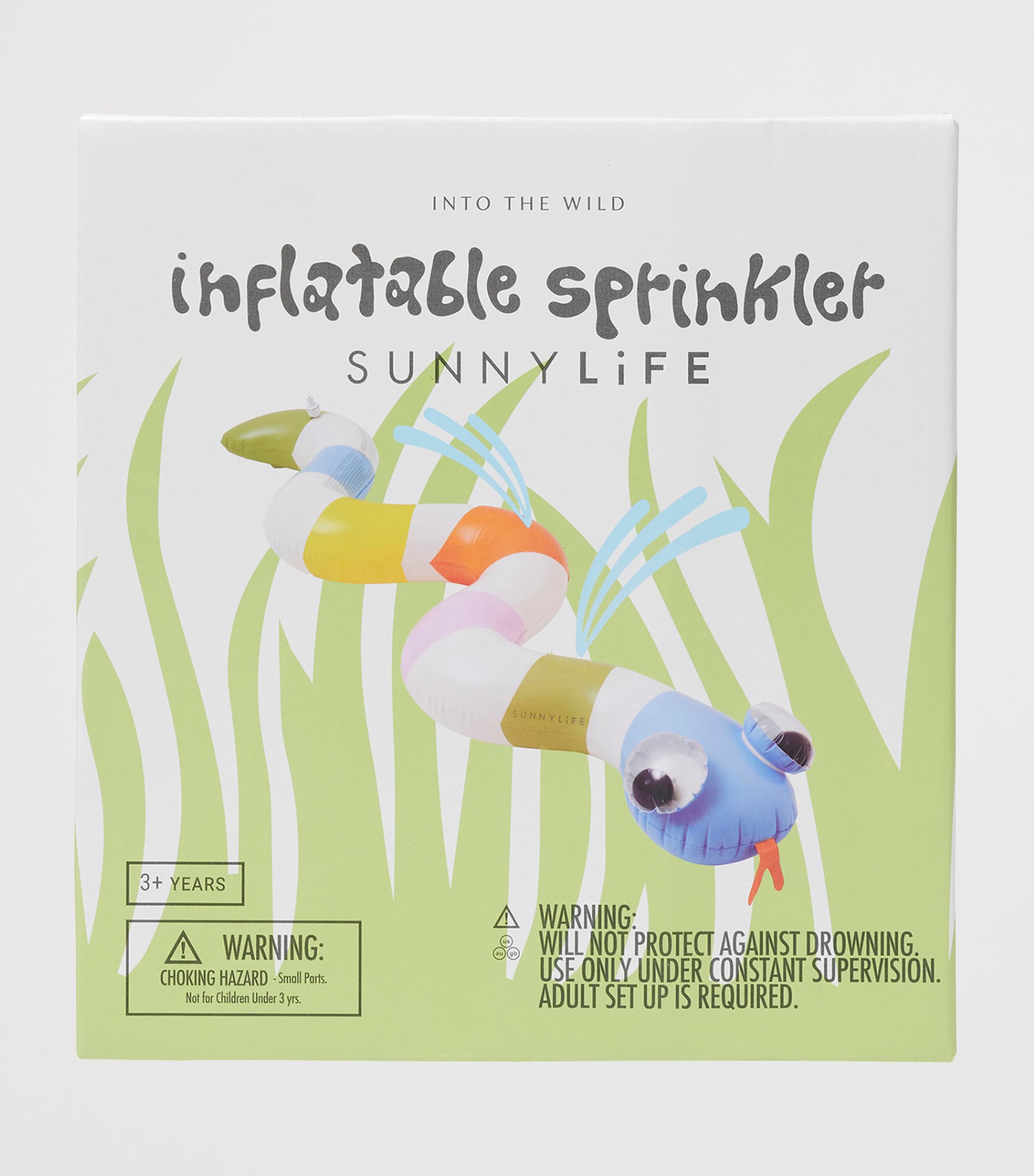 Into The Wild Inflatable Snake Sprinkler MULTI Image 6