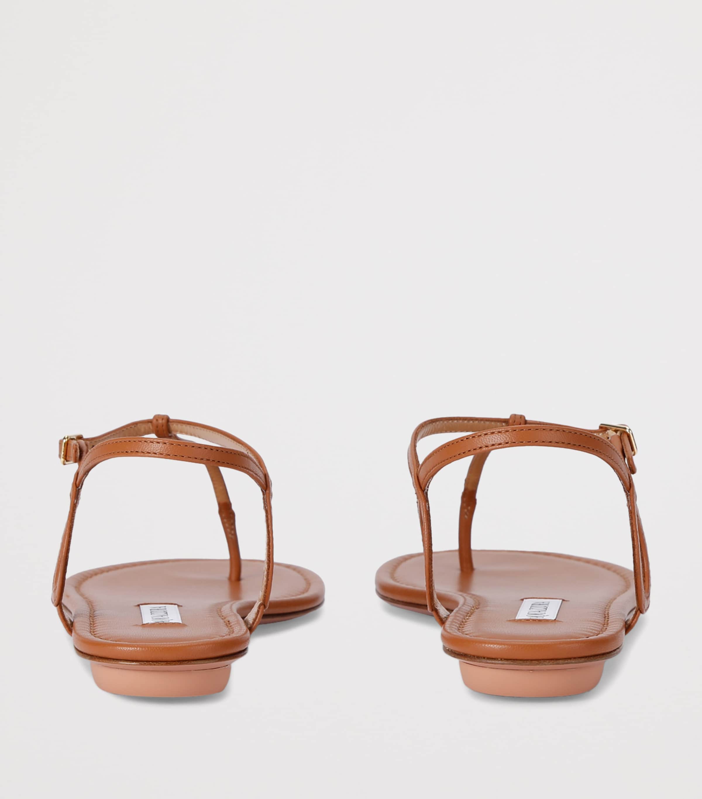 Aquazzura Leather Almost Bare Sandals