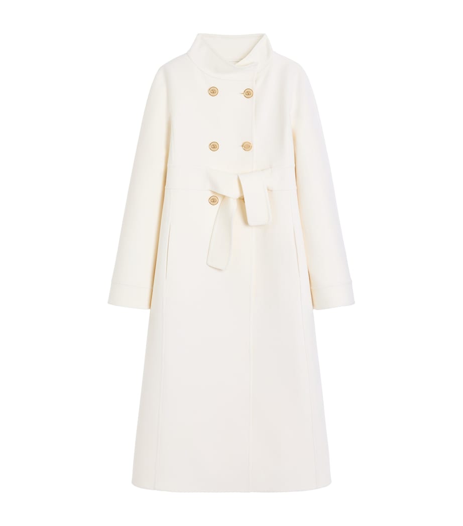 Wool-Cashmere Double-Breasted Overcoat A03 Image 1