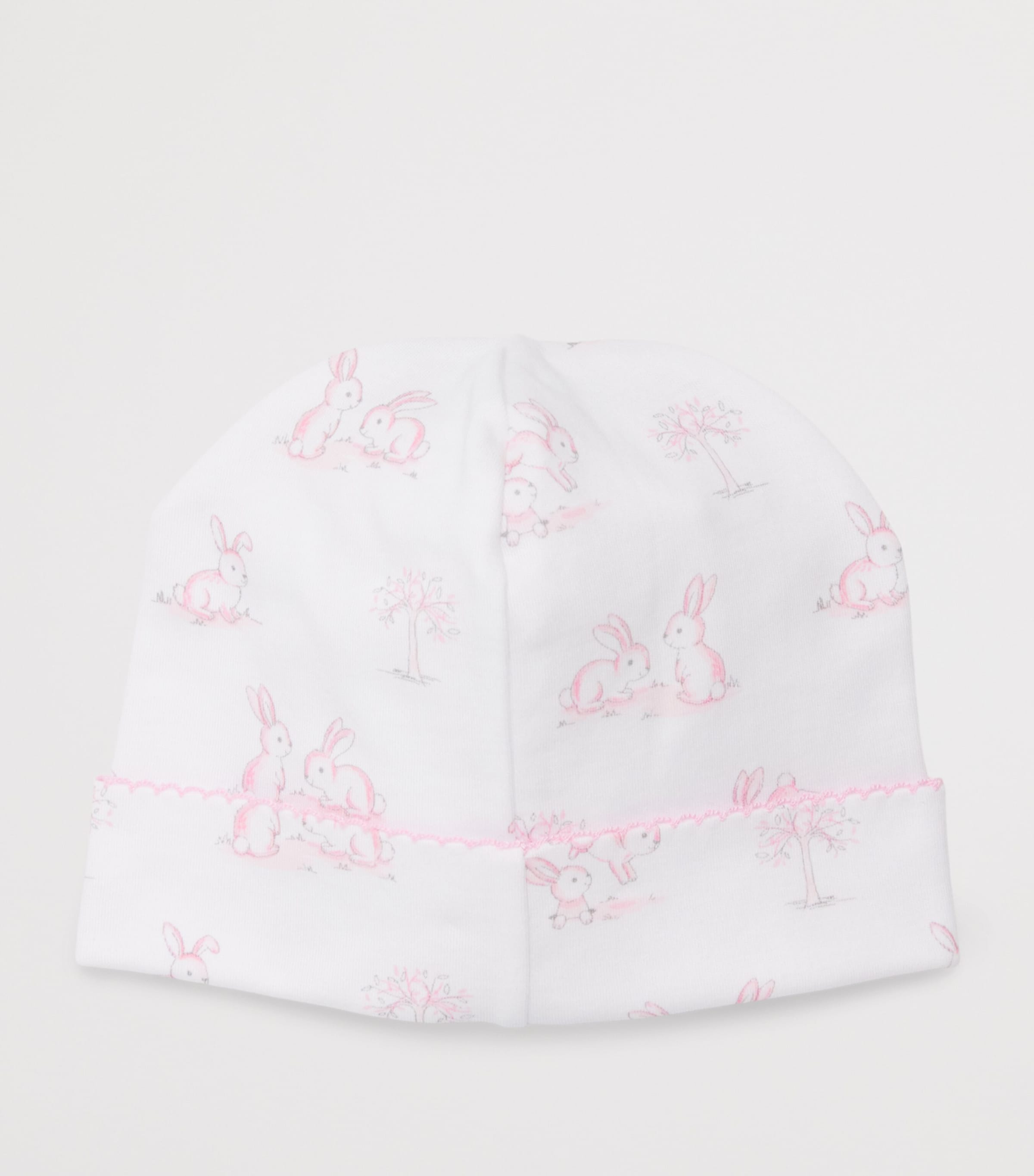 Pima Cotton Spring Bunny Hat K650PINK Image 2