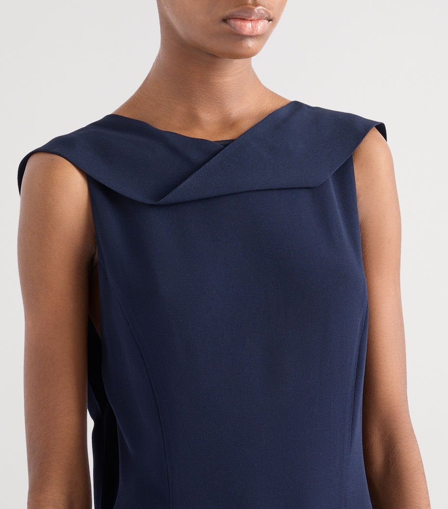 Asymmetric Midi Dress F0008 Image 3