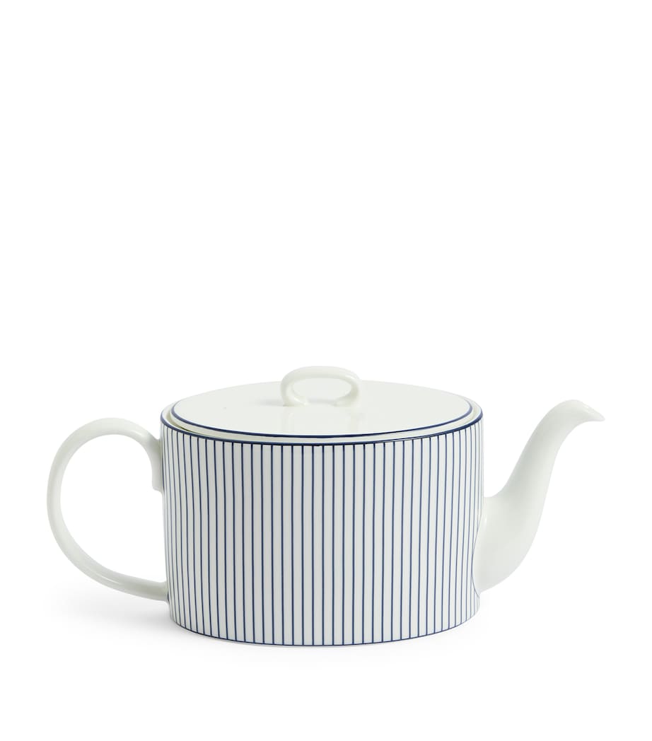 Gio Pinstripe Teapot WHITE Image 3