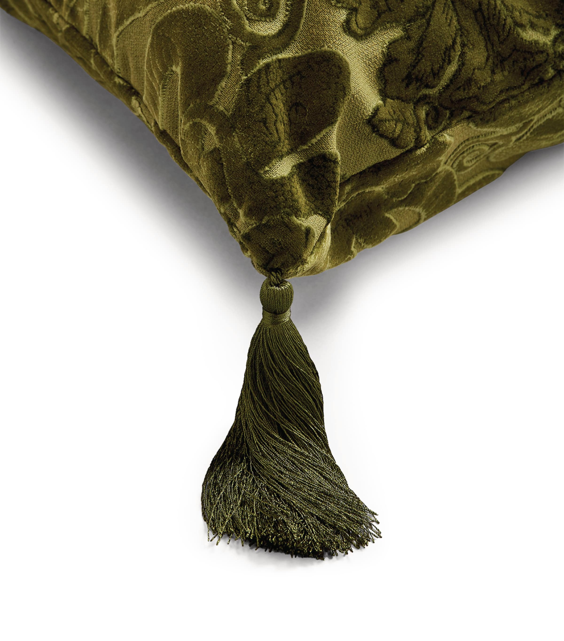 Large Velvet Anaconda Cushion (60cm x 60cm) MULTI Image 2