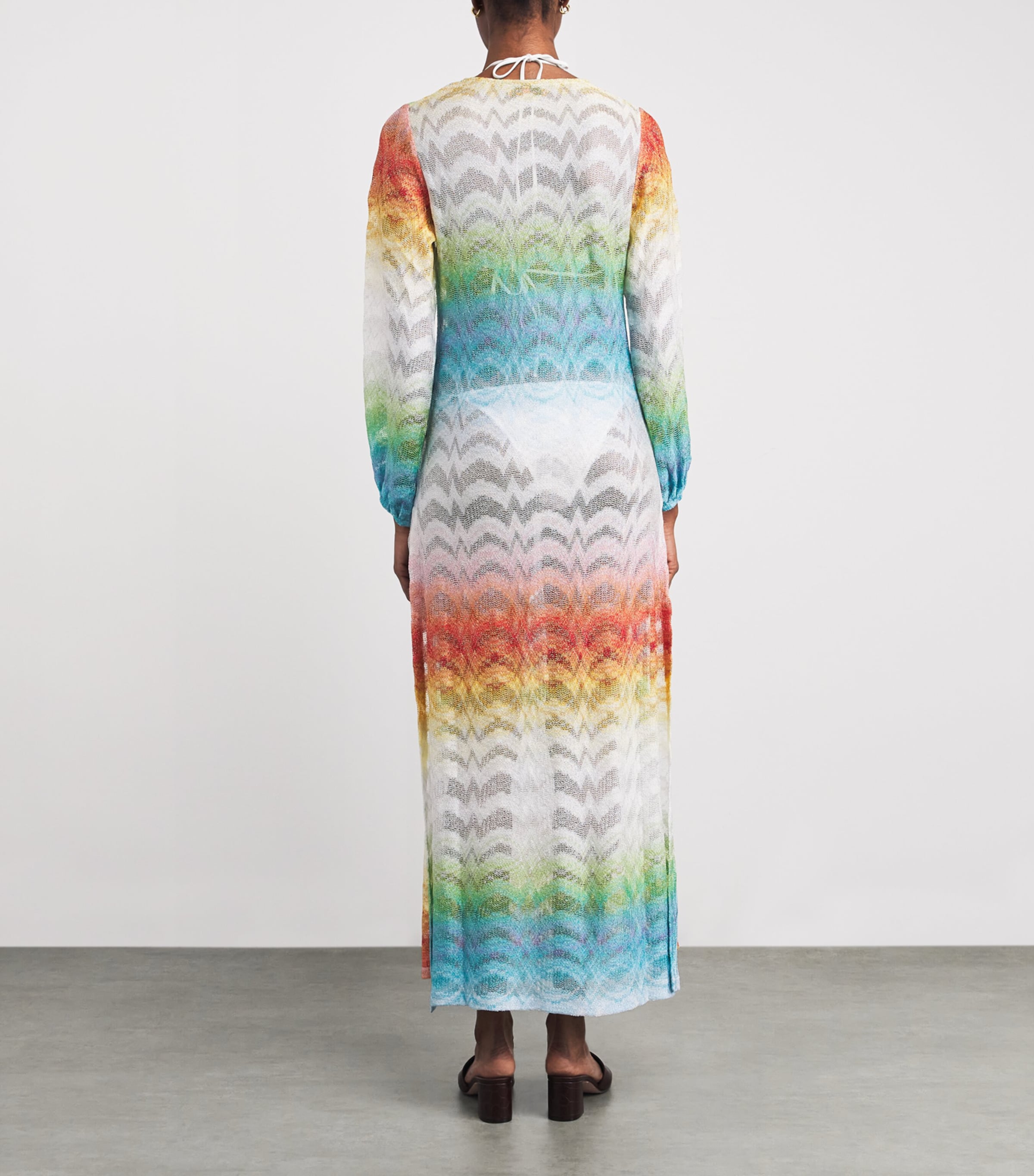 Zigzag Ombré Maxi Dress SM9X1MULTICOLOR Image 3