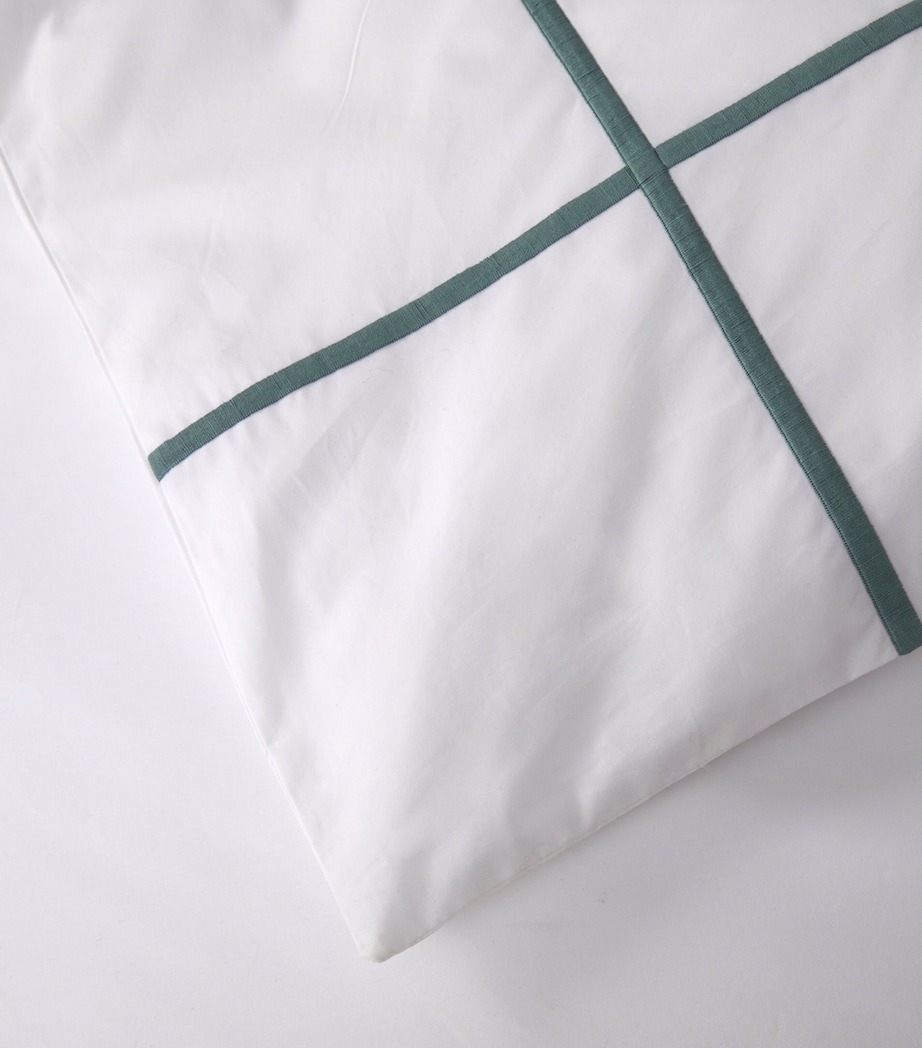 Yves Delorme Athena Single Duvet Cover (140cm x 220cm) Fjord Image 3