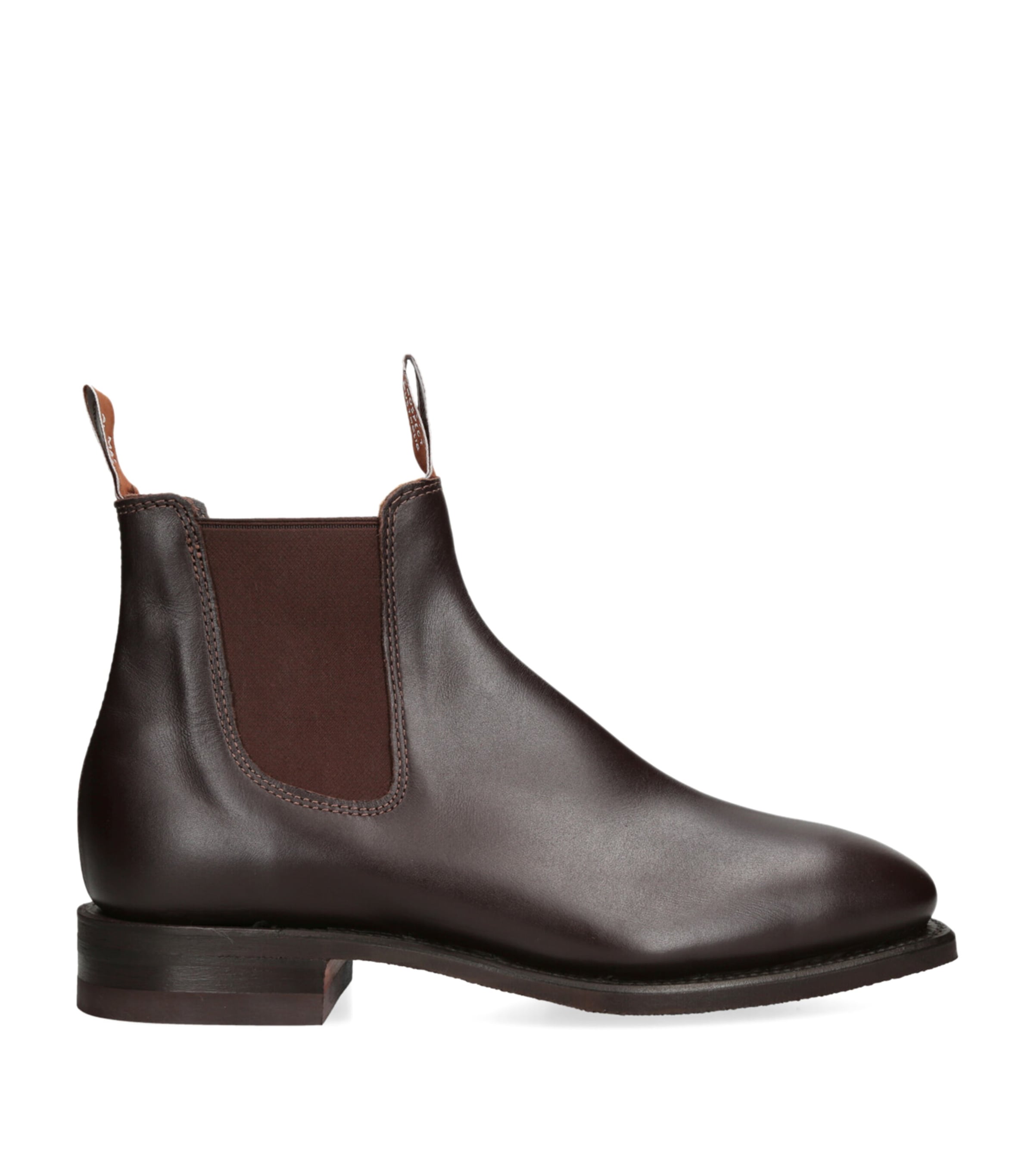 Rm Williams Leather Ankle Boots In Brown