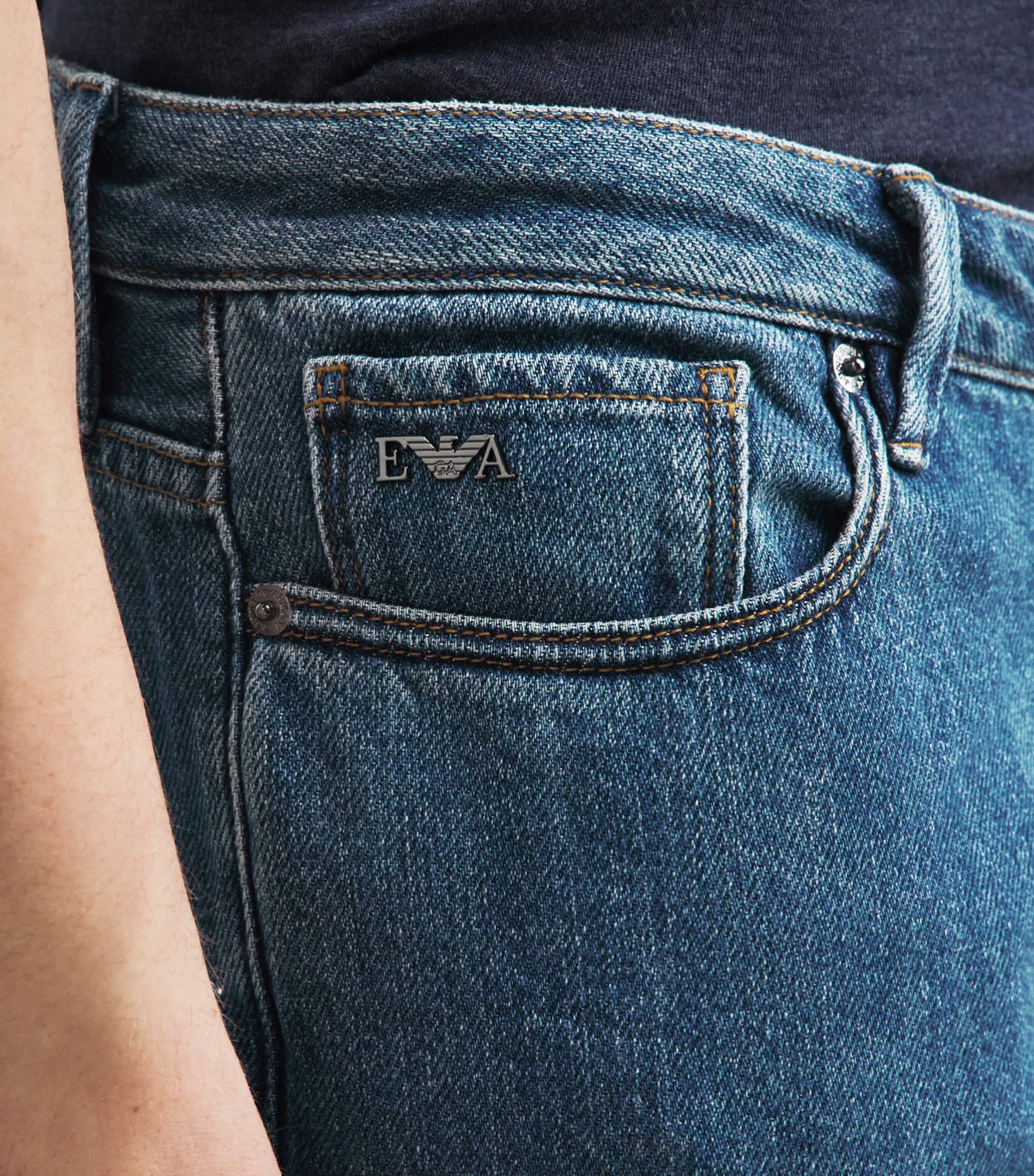 Emporio Armani Mens J06 Slim Jeans Image 3