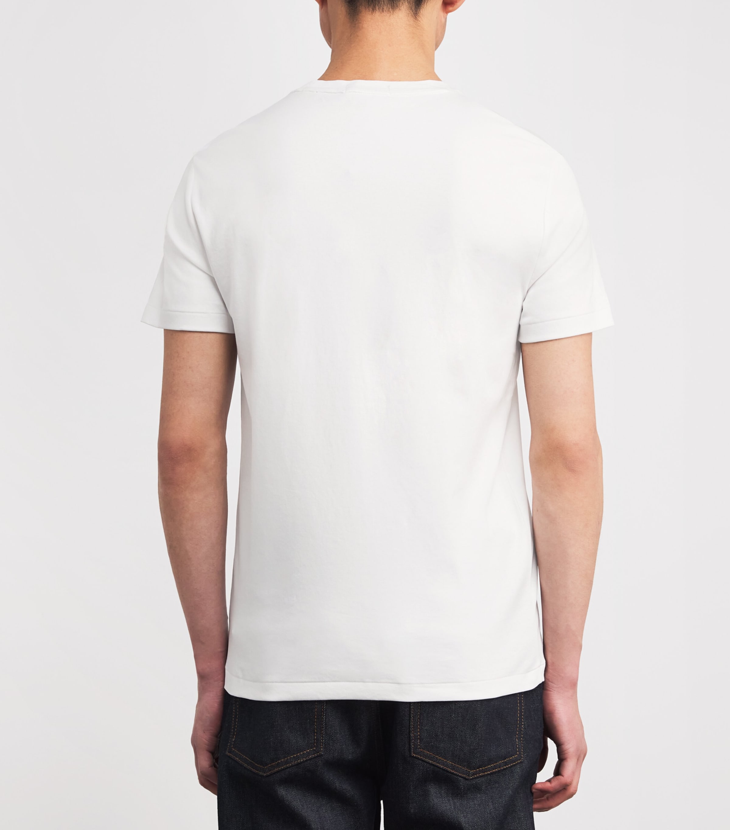 Polo Ralph Lauren Mens Pima Cotton Polo Pony T-Shirt White Image 4
