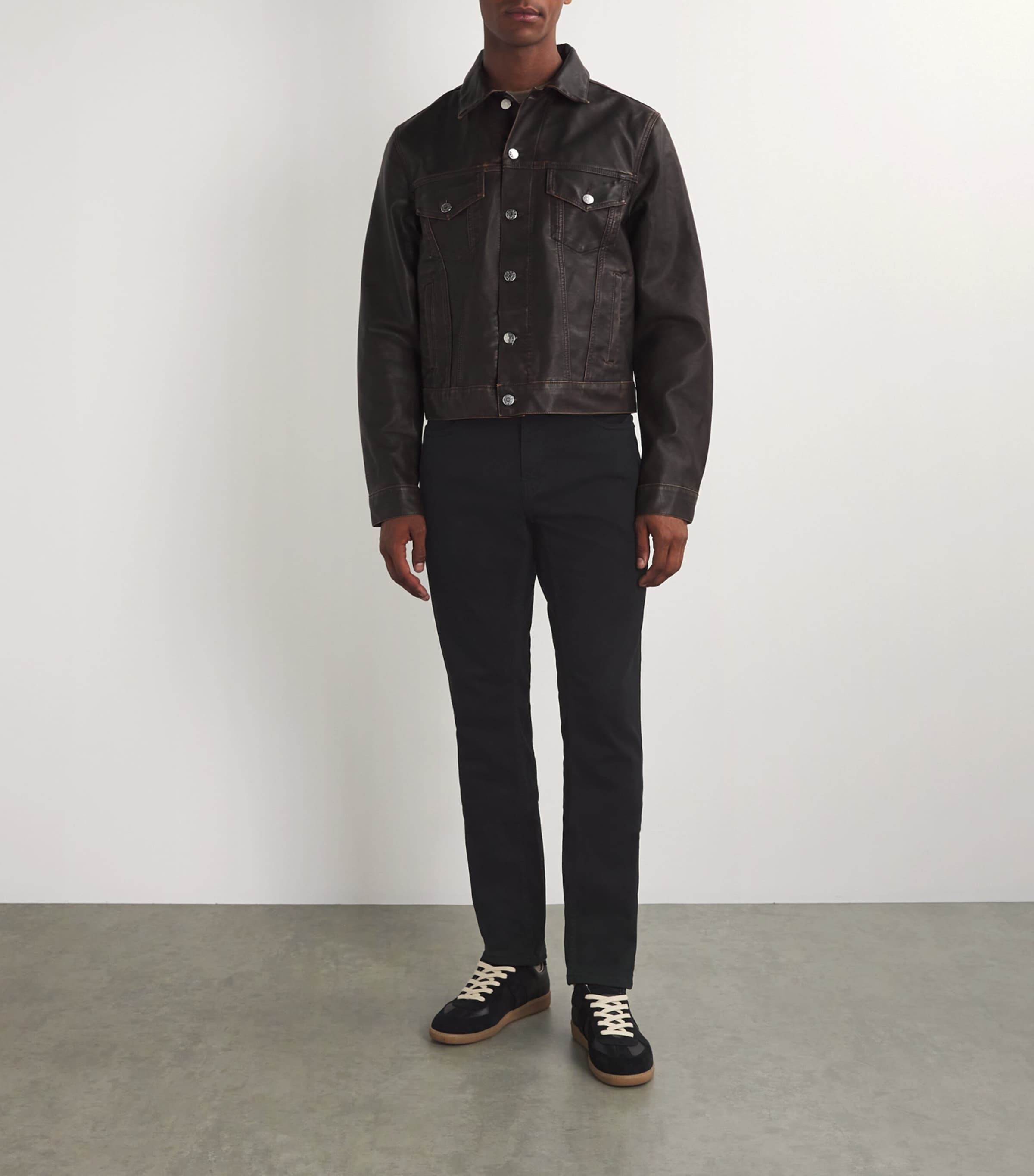 Federal Slim Jeans BLACK SHADOW Image 2