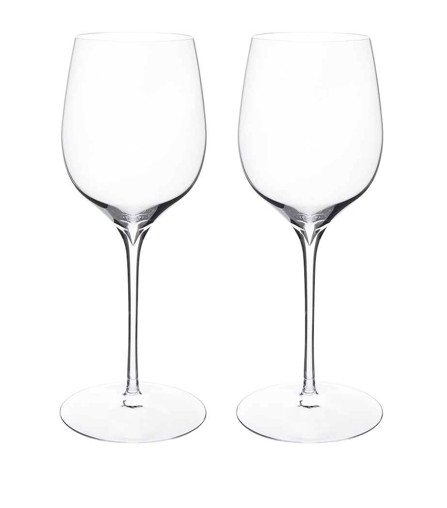 Set of 2 Elegance Pinot Noir Wine Glasses CLEAR Image 1