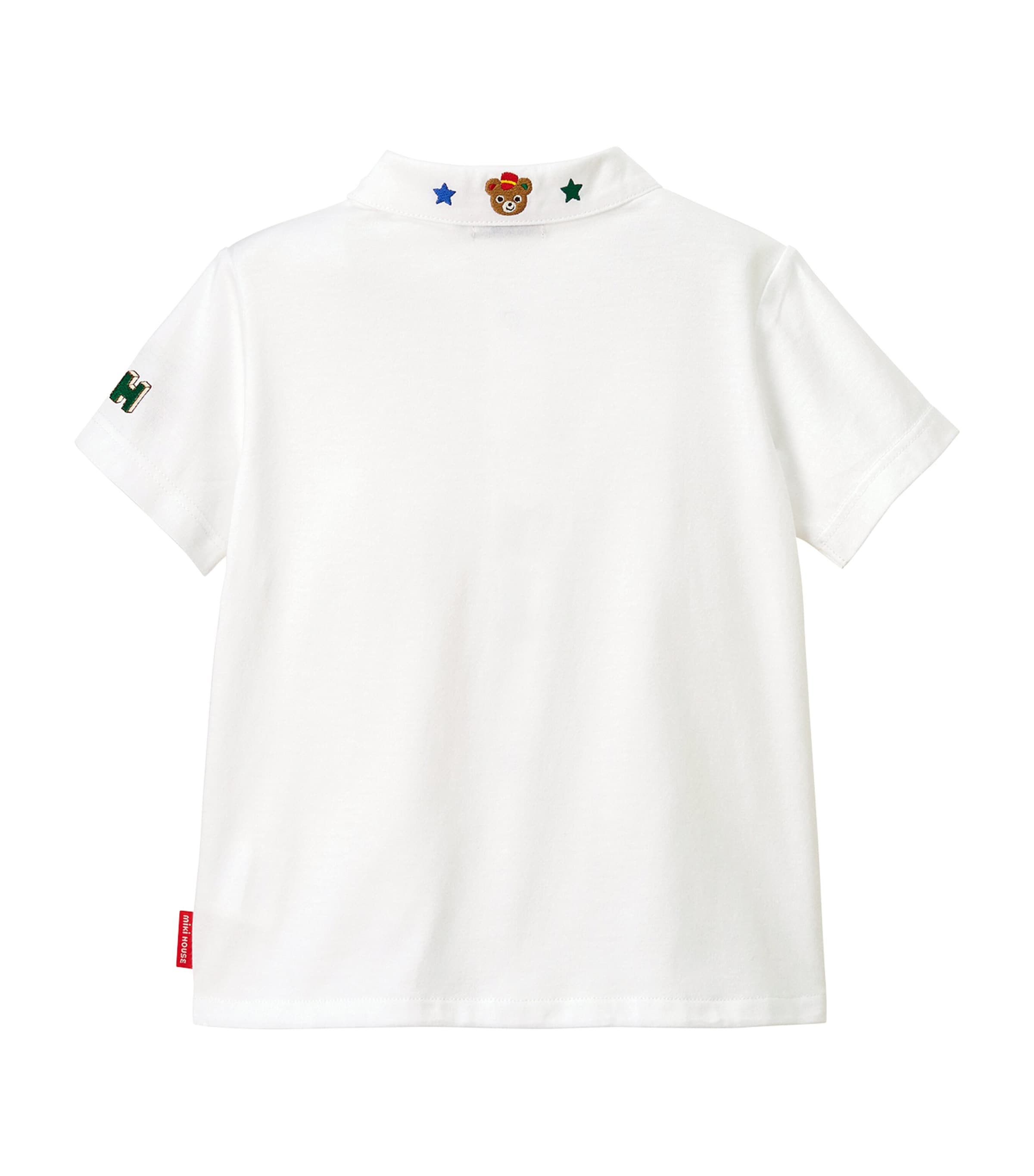 Miki House Cotton Button-Down Shirt (2-4 Years) Image 4