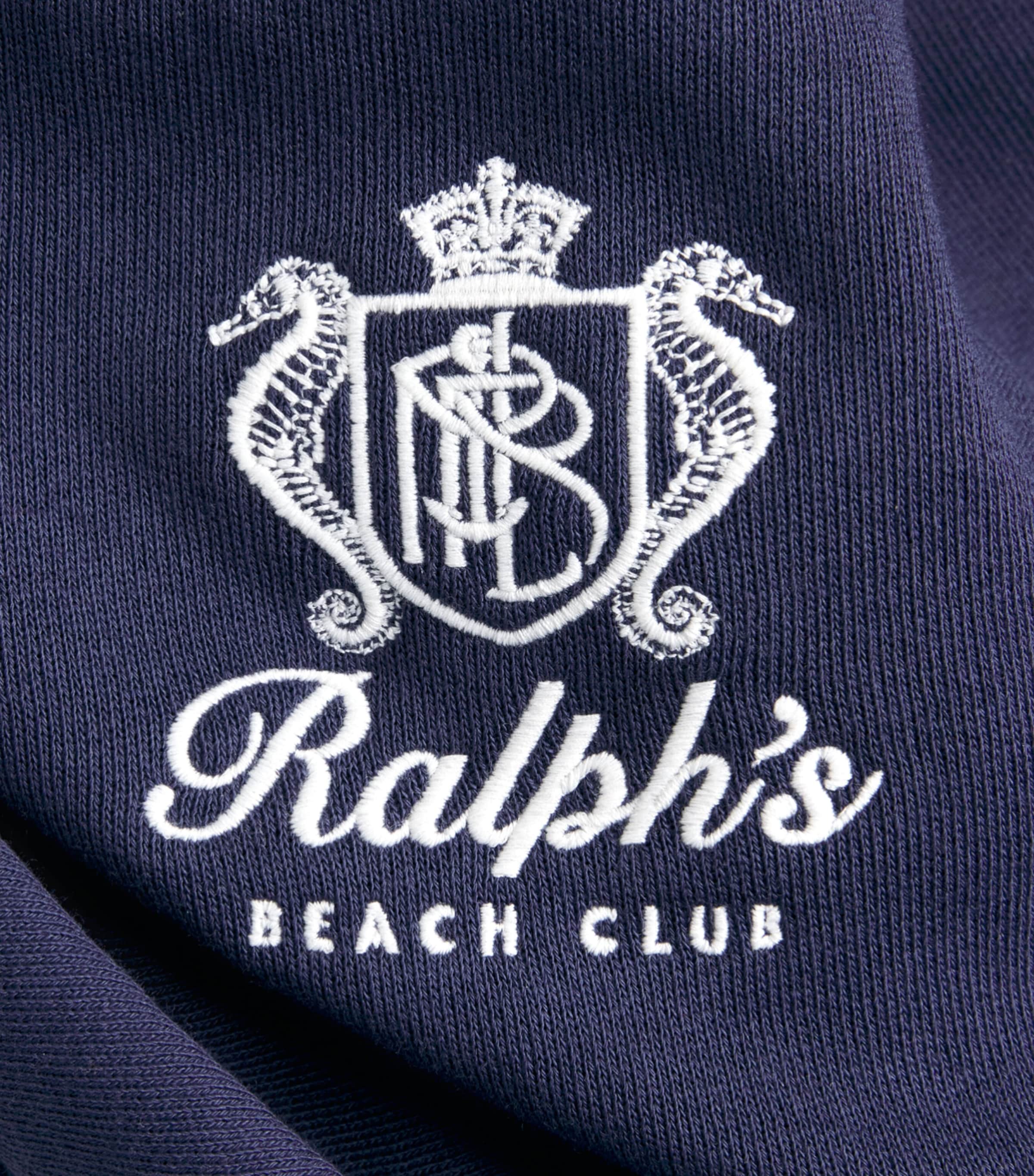Polo Ralph Lauren Mens Cotton-Blend Beach Club Polo Sweater Dark Cobalt Image 6