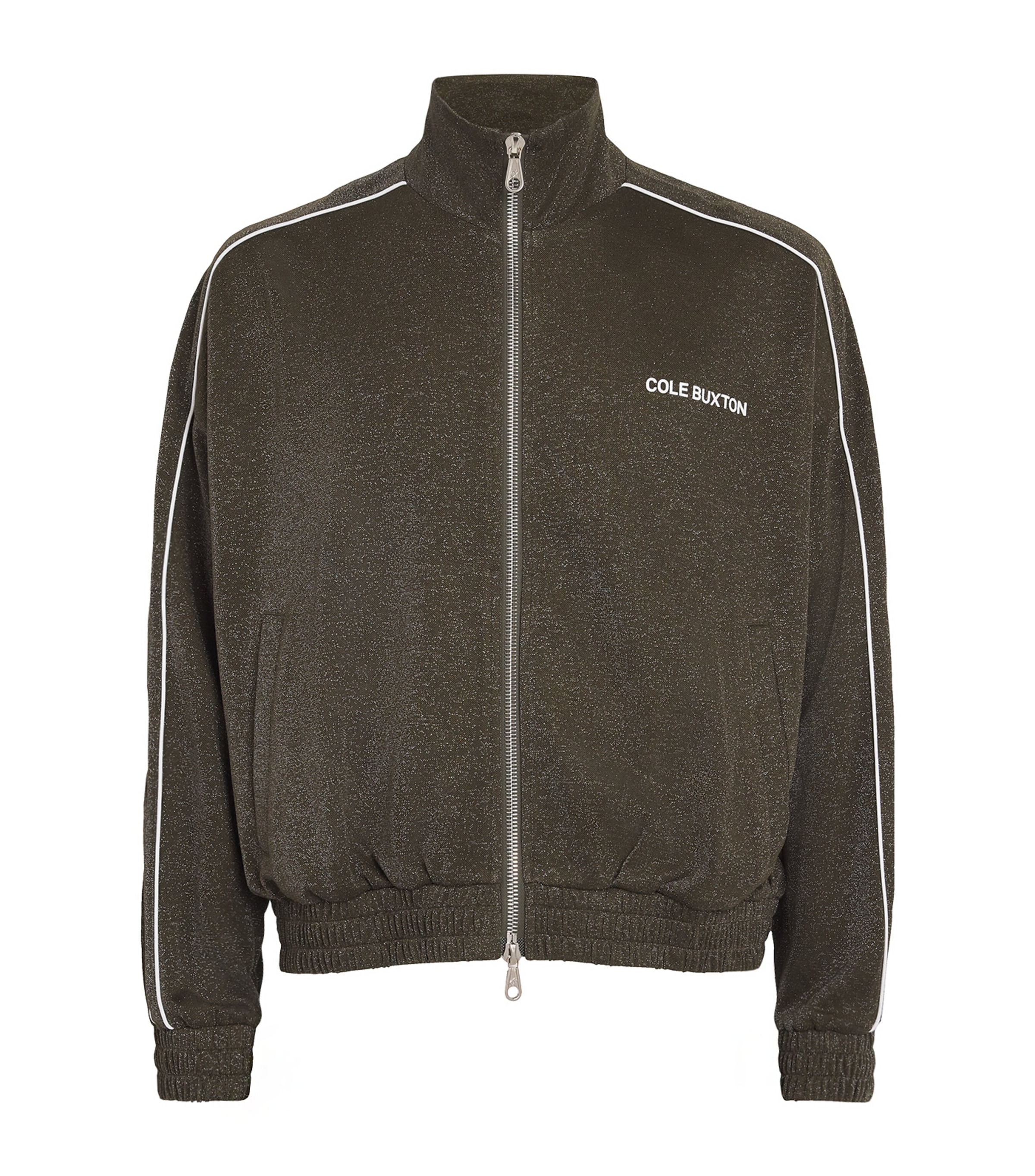 Glitter Track Jacket 680 KHAKI Image 1