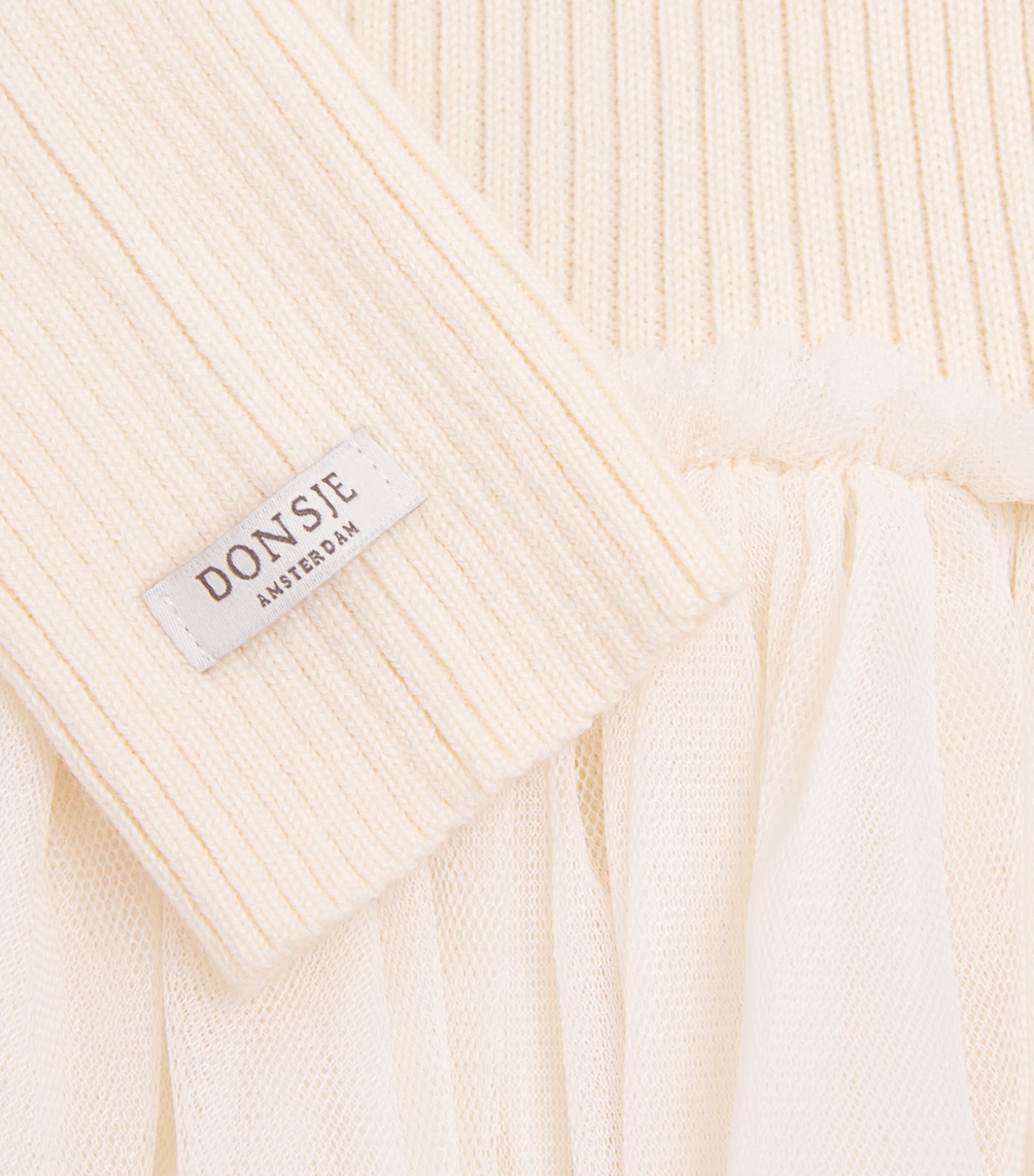 Donsje Wool-Blend Tulle Sweater Dress (0 Months-4 Years) Misty Rose Image 3