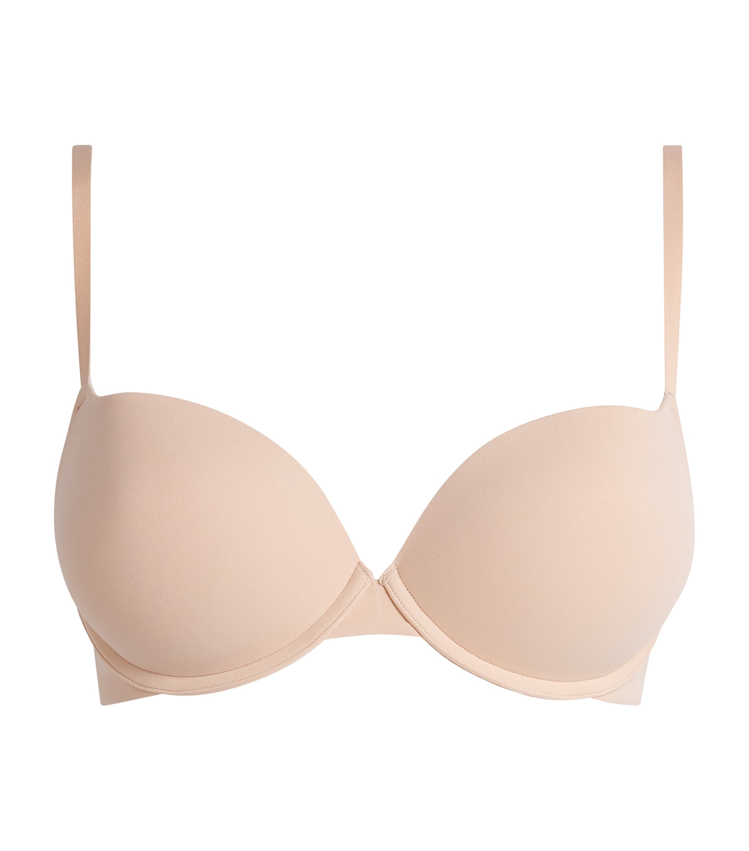 Skims Womens Fits Everybody Push-Up Demi Bra Sand Image 1