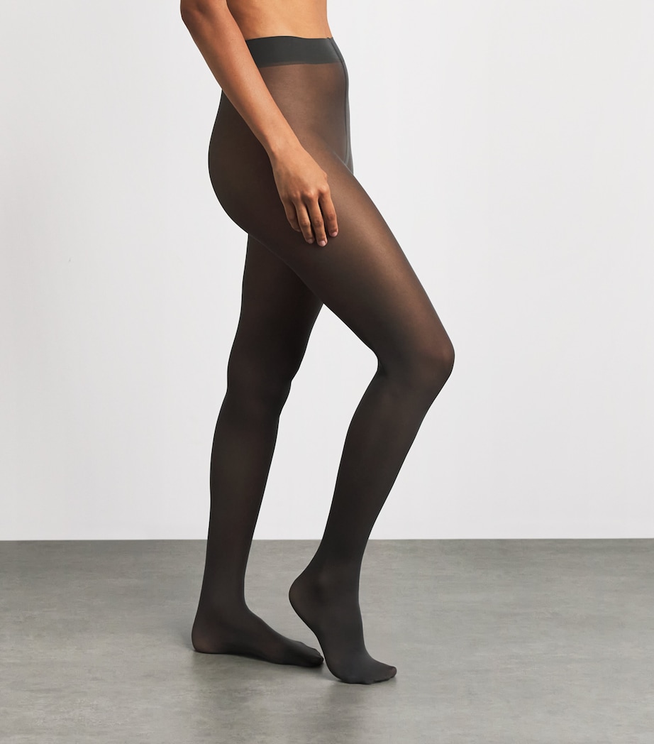 Falke Womens Matt Deluxe 30 Tights Carbon Image 2