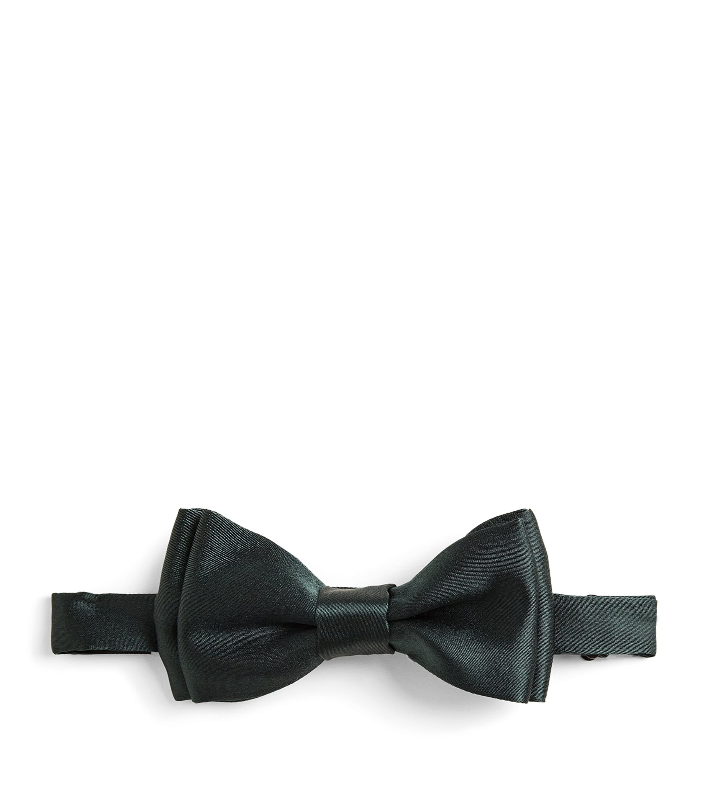 PAUL SMITH SILK PRE-TIED BOW TIE 