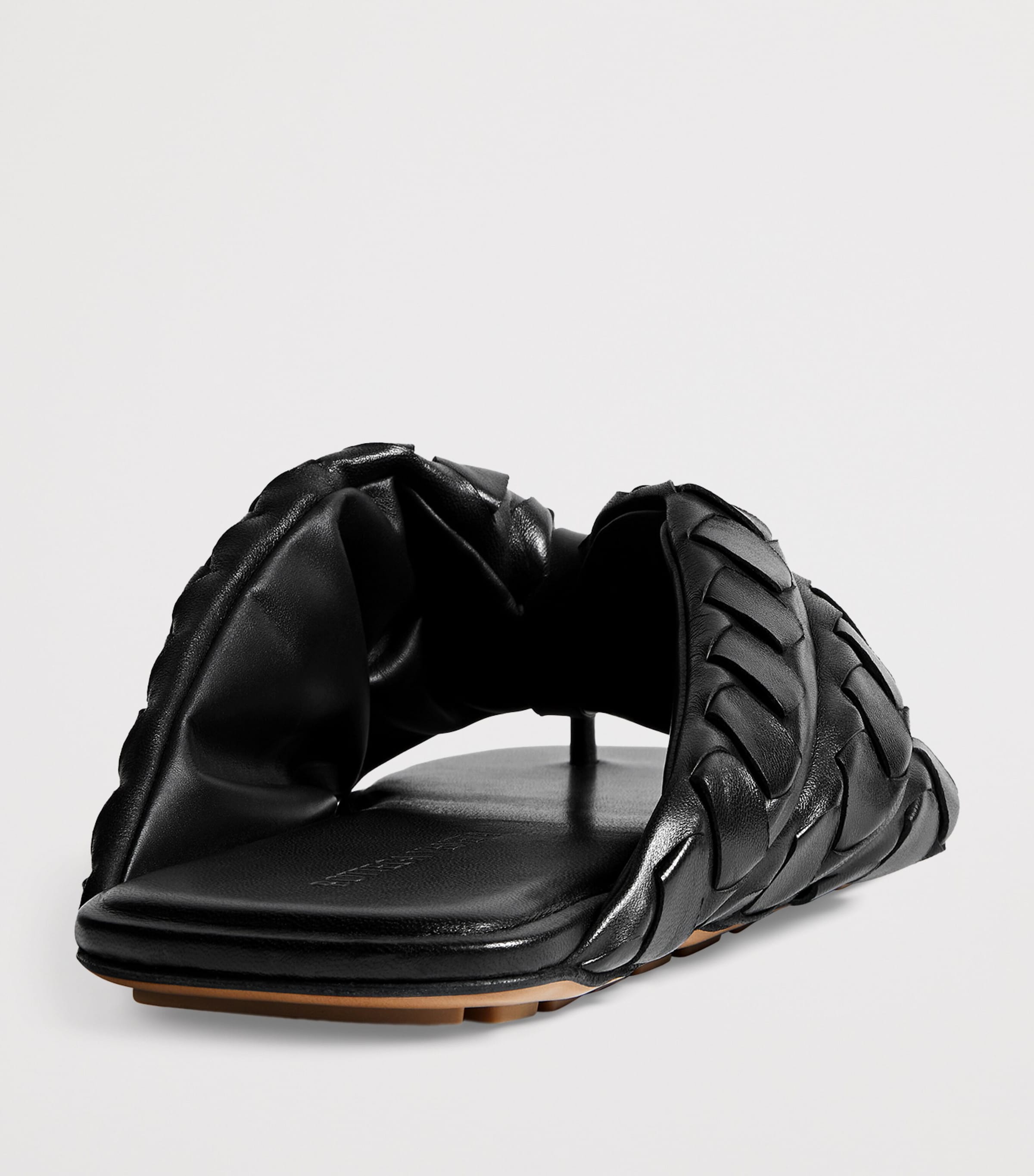 Bottega Veneta Lambskin Intrecciato Sandals Image 6