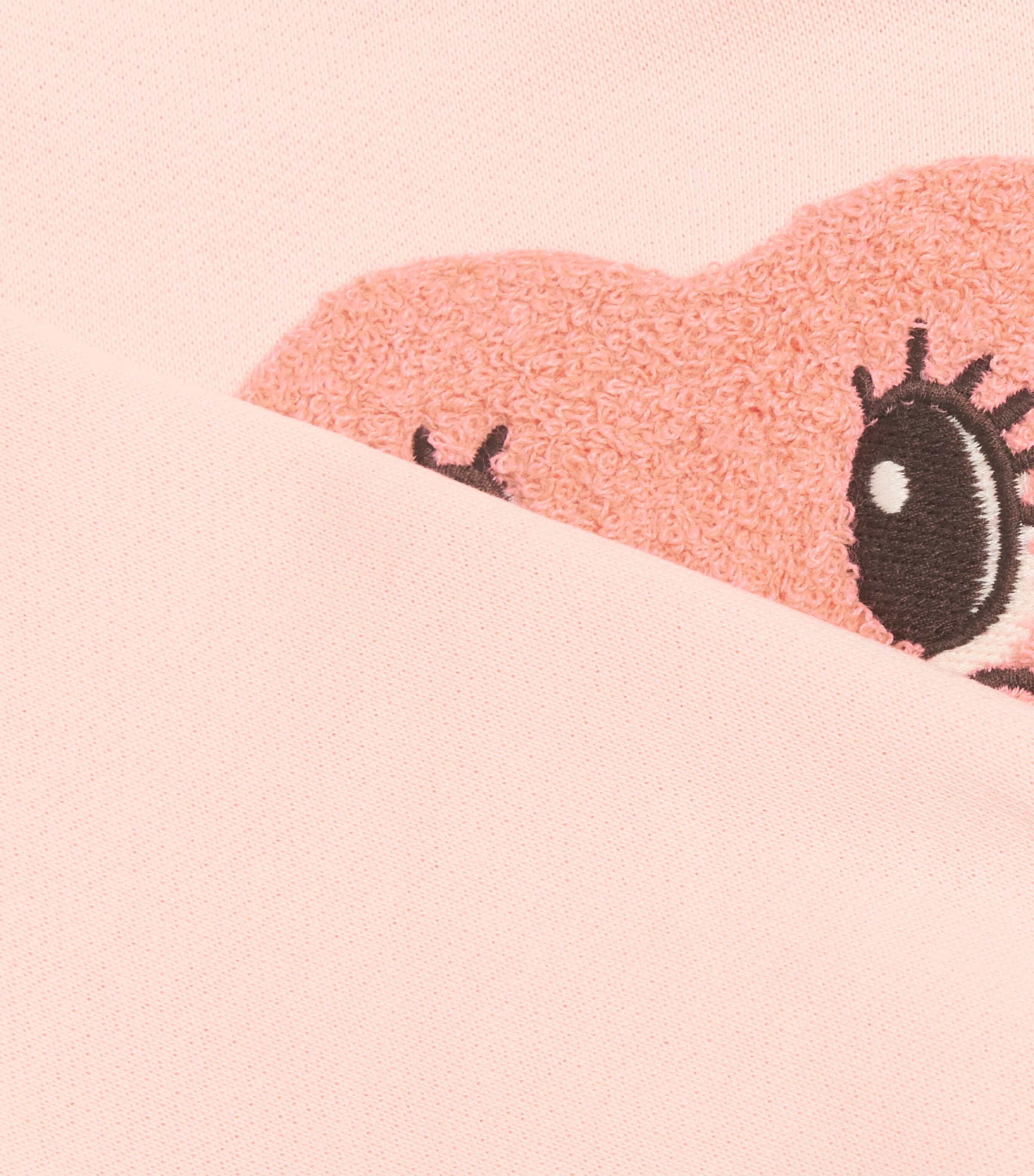 Mini Rodini Organic Cotton Heart in Shoes Chenille Sweatshirt (3-11 Years) Image 3