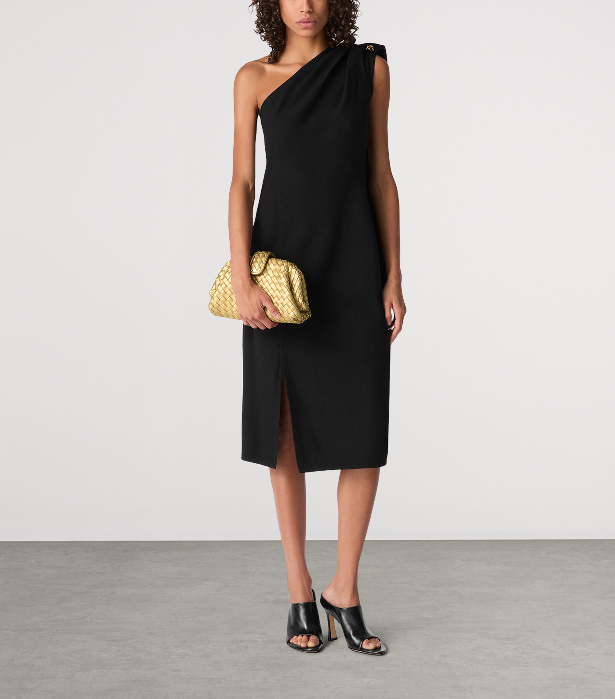 Bottega Veneta Small Leather Lauren 1980 Clutch Bag Image 5