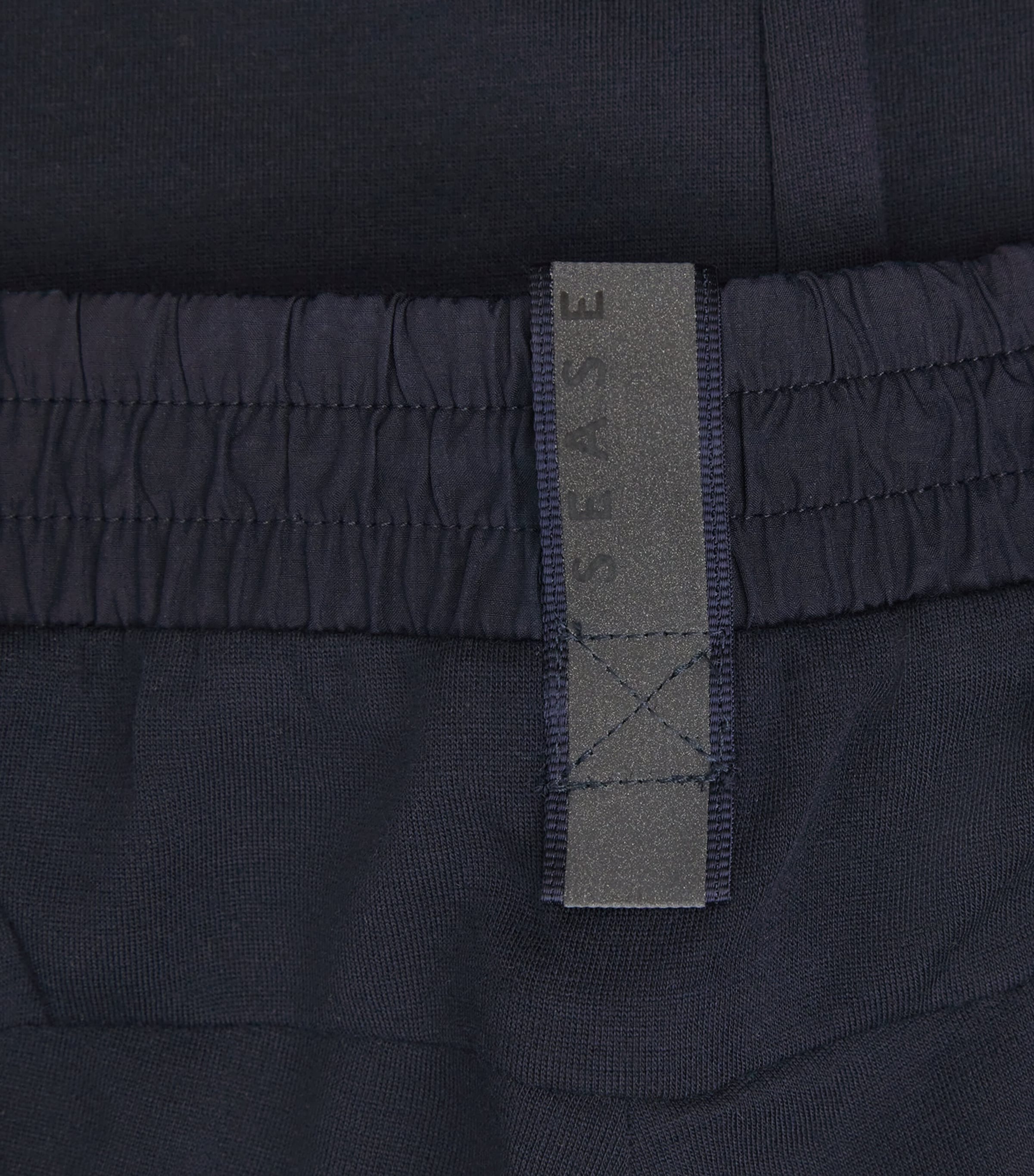 Wool-Blend Drawstring Trousers B13 NAVY BLUE Image 5