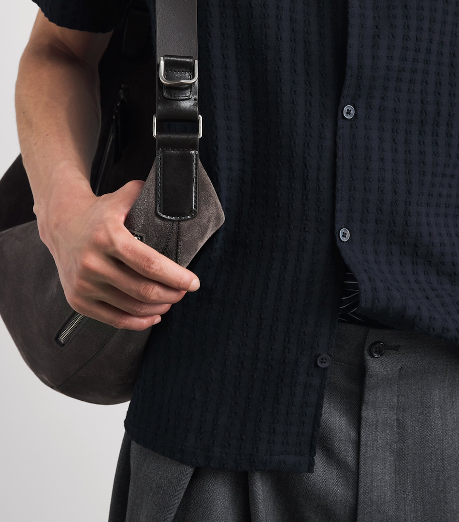 SAMSOE SAMSOE Mens Stretch-Cotton Avan Shirt Salute Image 3