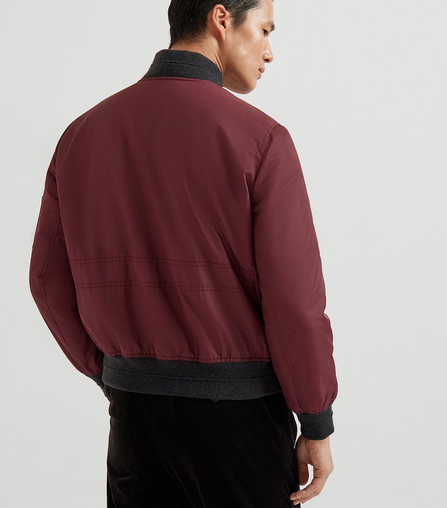 Technical Satin Bomber Jacket CML78 Image 4
