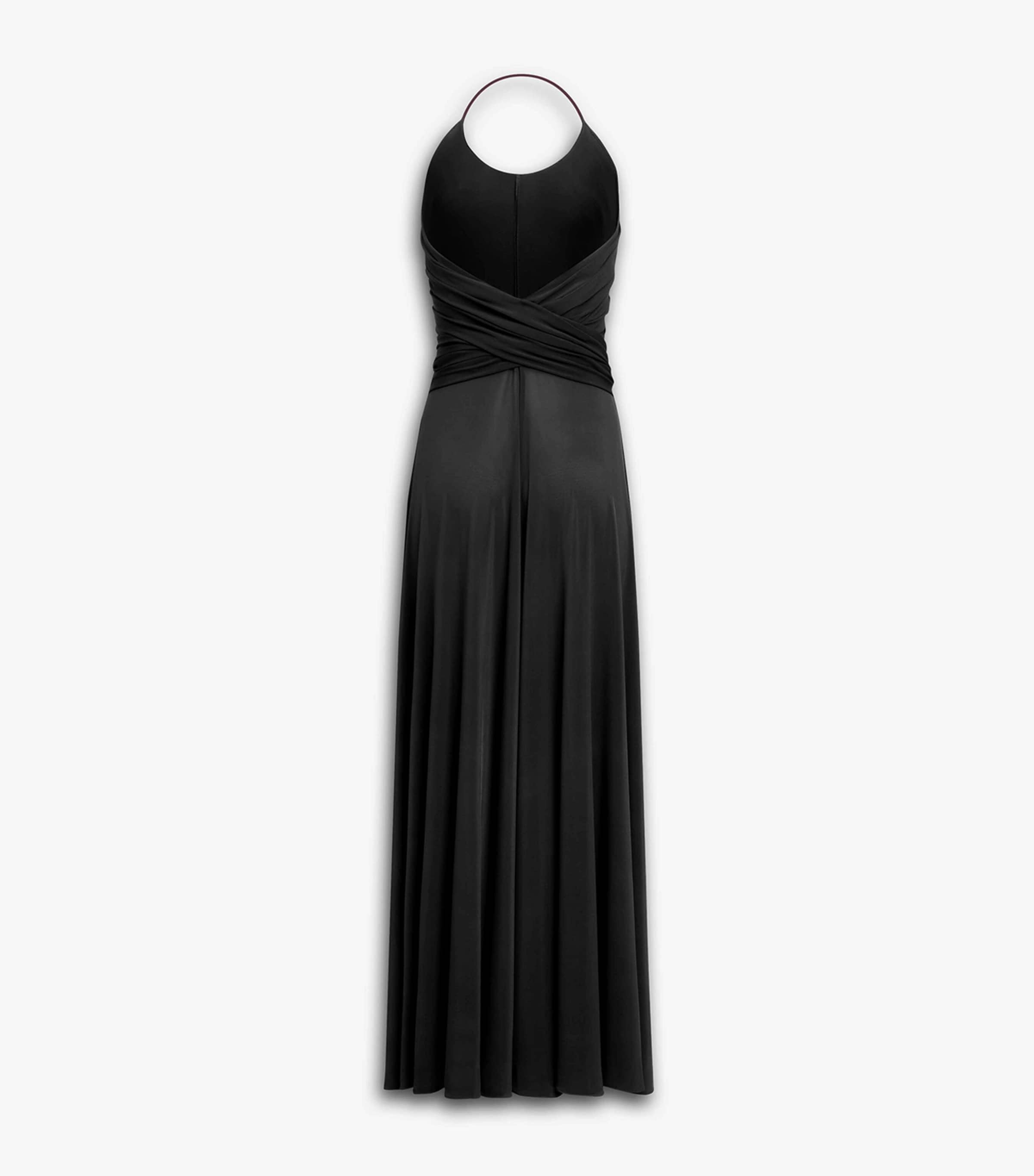 Halterneck Maxi Dress NOIR ALAIA Image 2