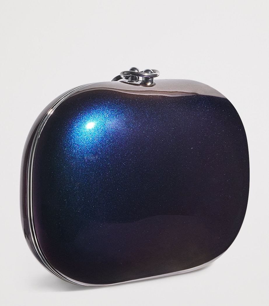 Oval Elina Clutch Bag IRID MIDNIGHT PEARL Image 3