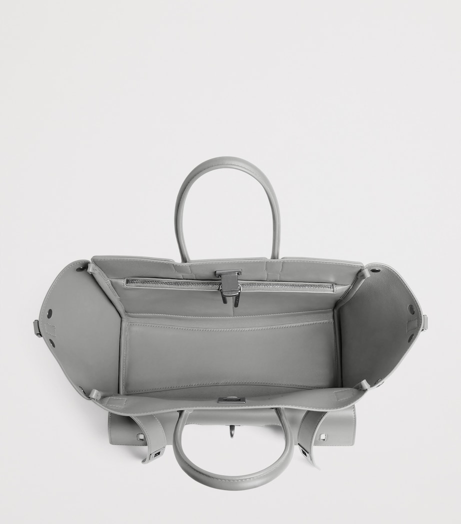 Small Leather Bel Air Carry All Top-Handle Bag 1142 Image 5