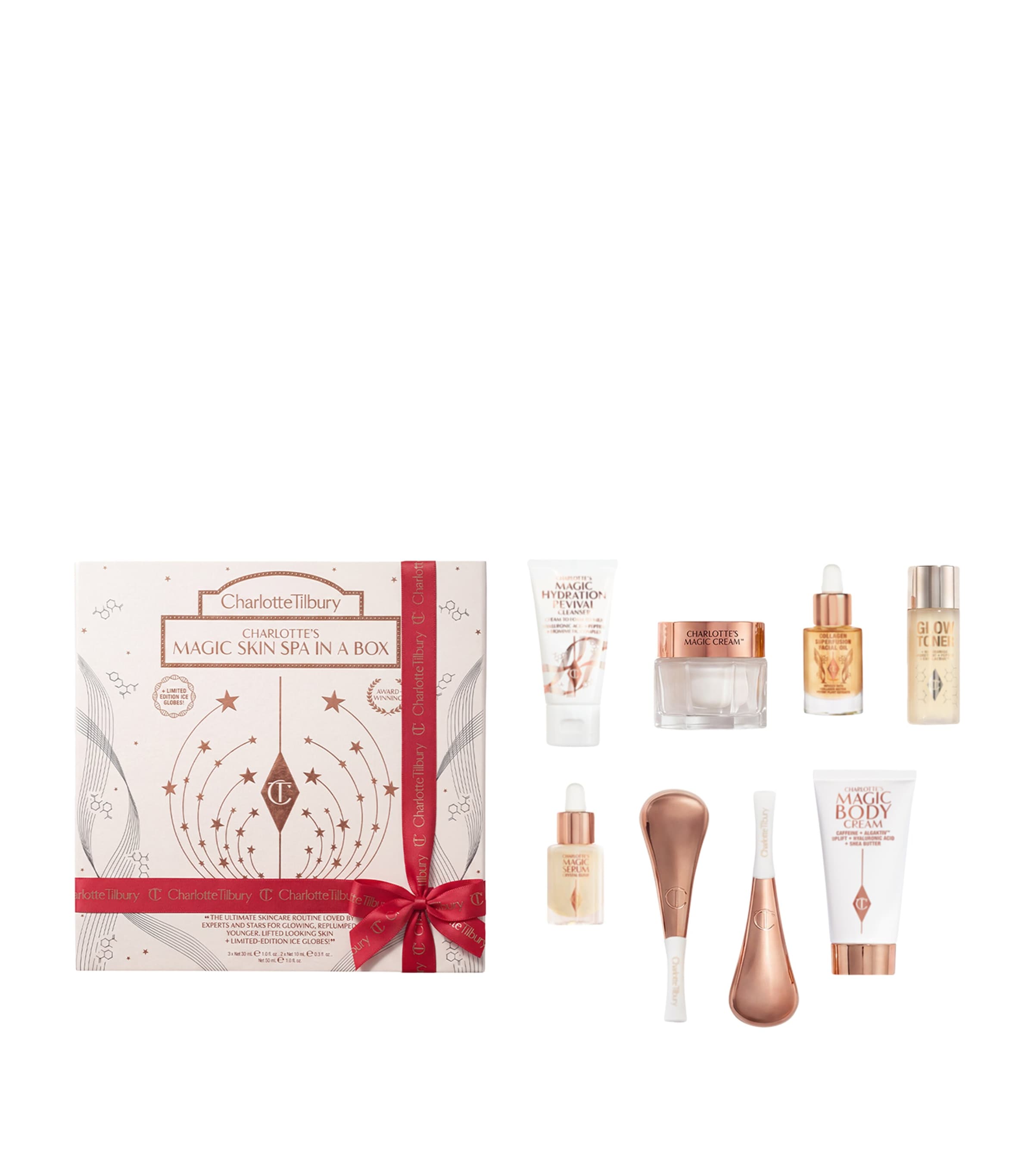 Charlotte Tilbury Charlotte’s Magic Skin Spa in a Box Skincare Gift Set (Worth £185)