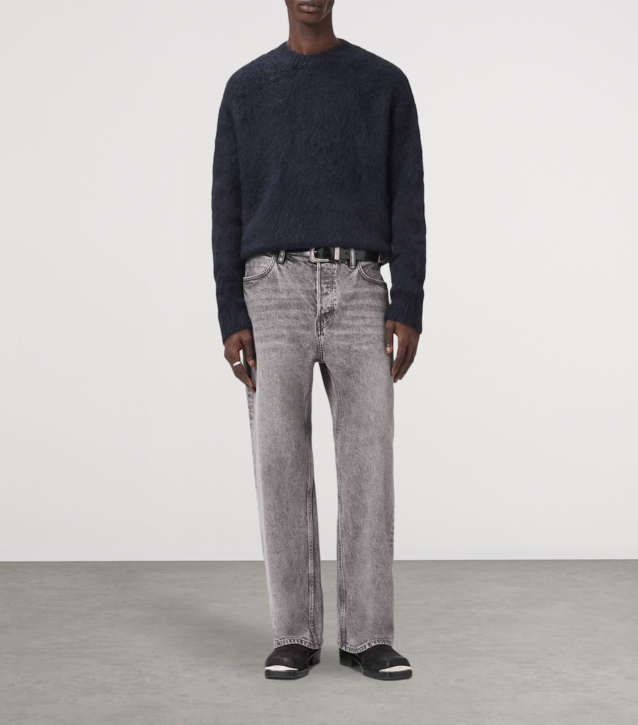 Oversized Brushed Coby Sweater INK BLUE Image 2