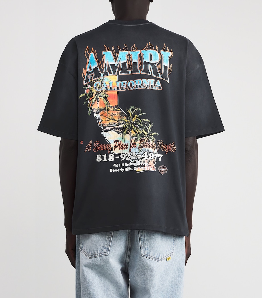 Relaxed Sunny Place T-Shirt BLACK Image 4