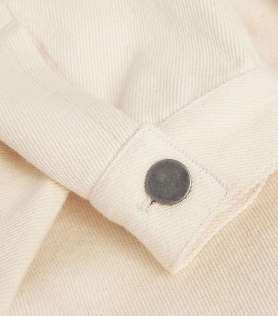 Lauren Manoogian Womens Denim Jacket Natural Image 5