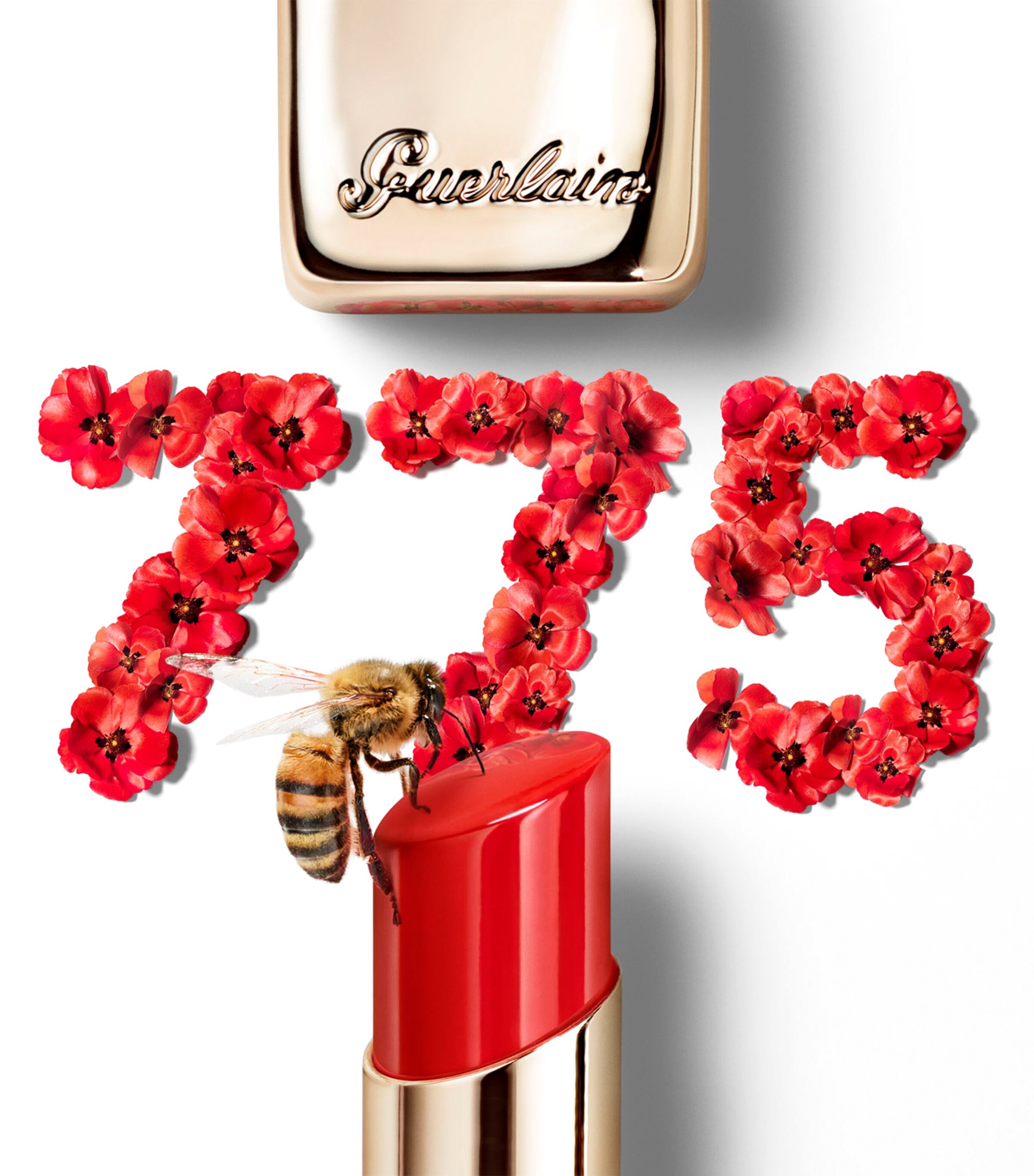 KissKiss Bee Glow Honey Tint Balm (3.2g) 775 POPPY Image 8