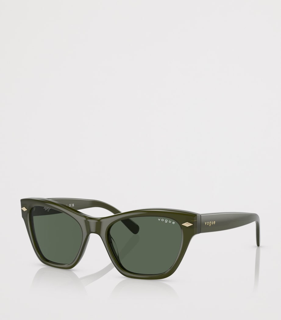 Vogue Acetate Cat Eye Sunglasses Image 2