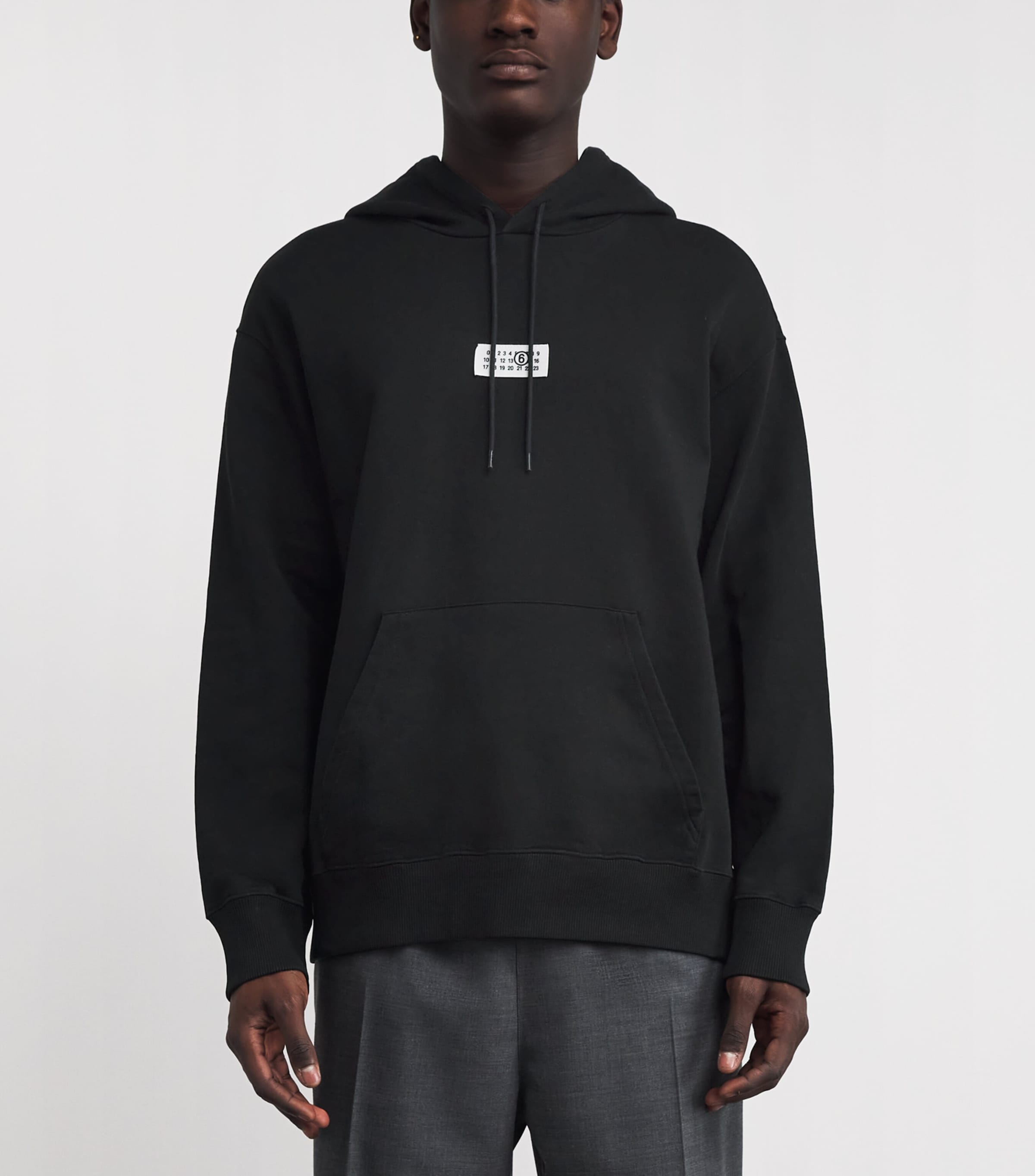 Cotton Numeric Hoodie 900 Image 3