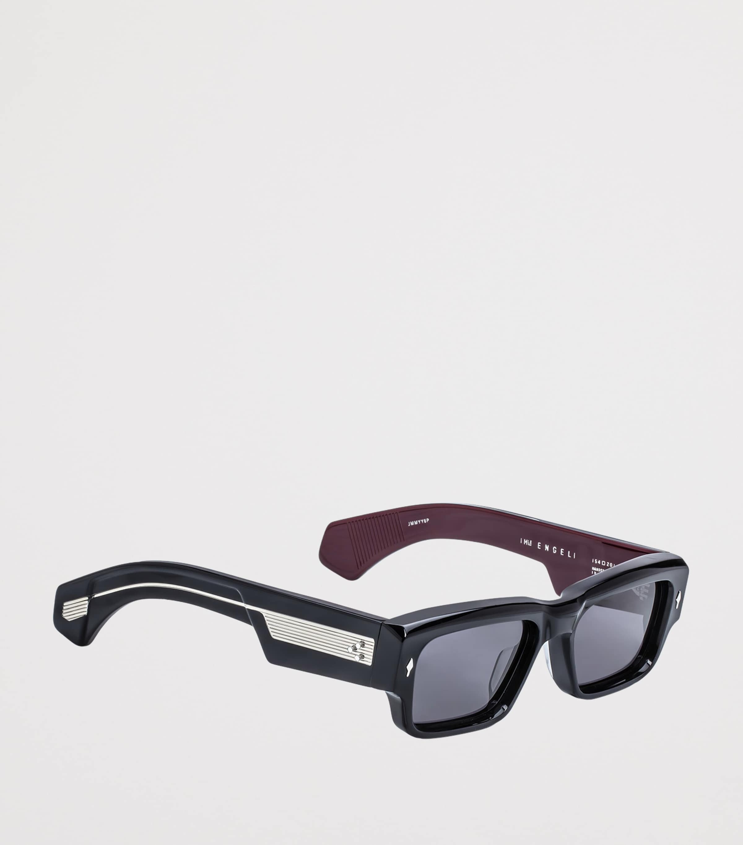 Jacques Marie Mage Engel Rectangular Sunglasses Bloodstone Image 2