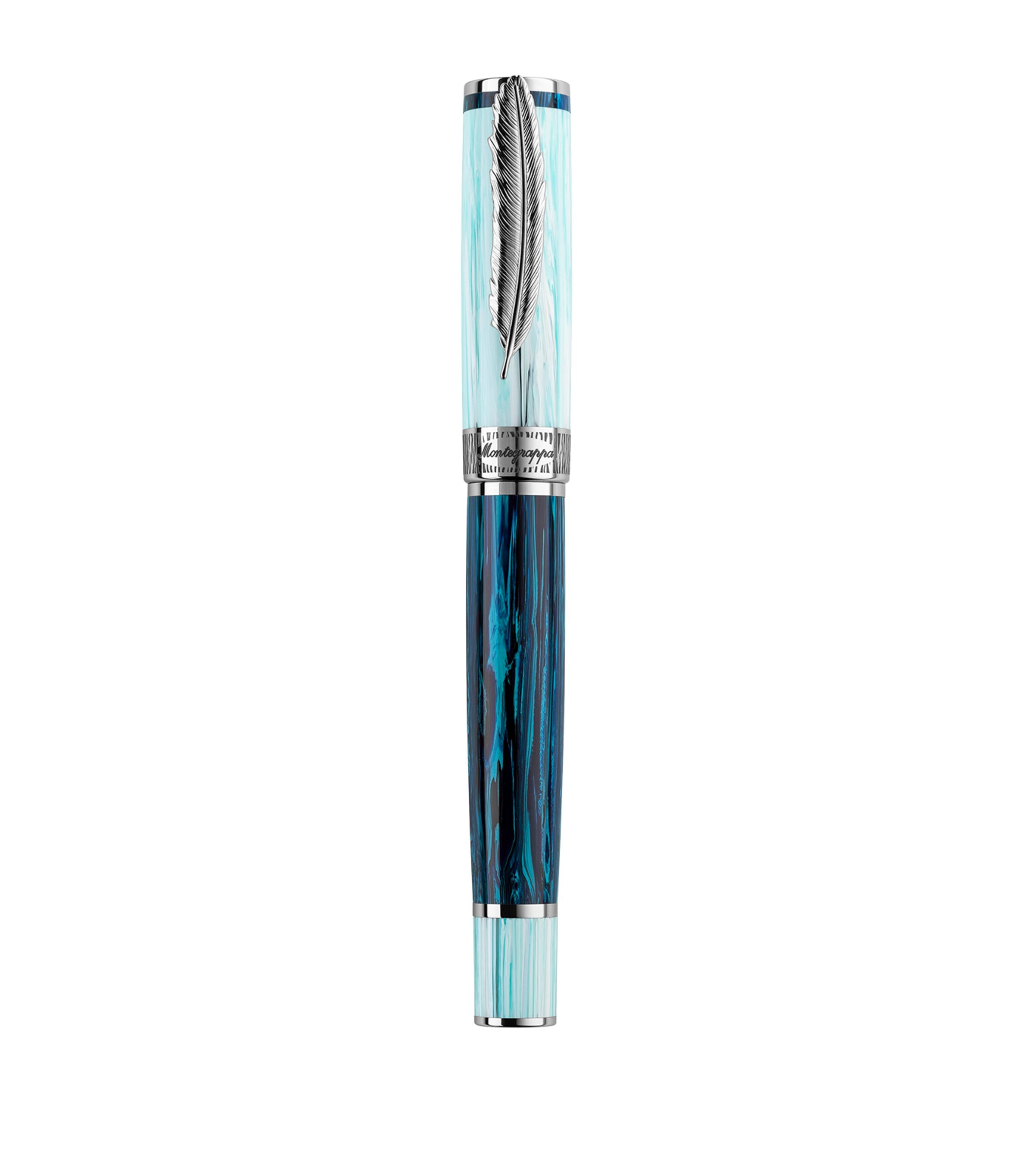 Montegrappa Wild Arctic Rollerball Pen Blue Image 2