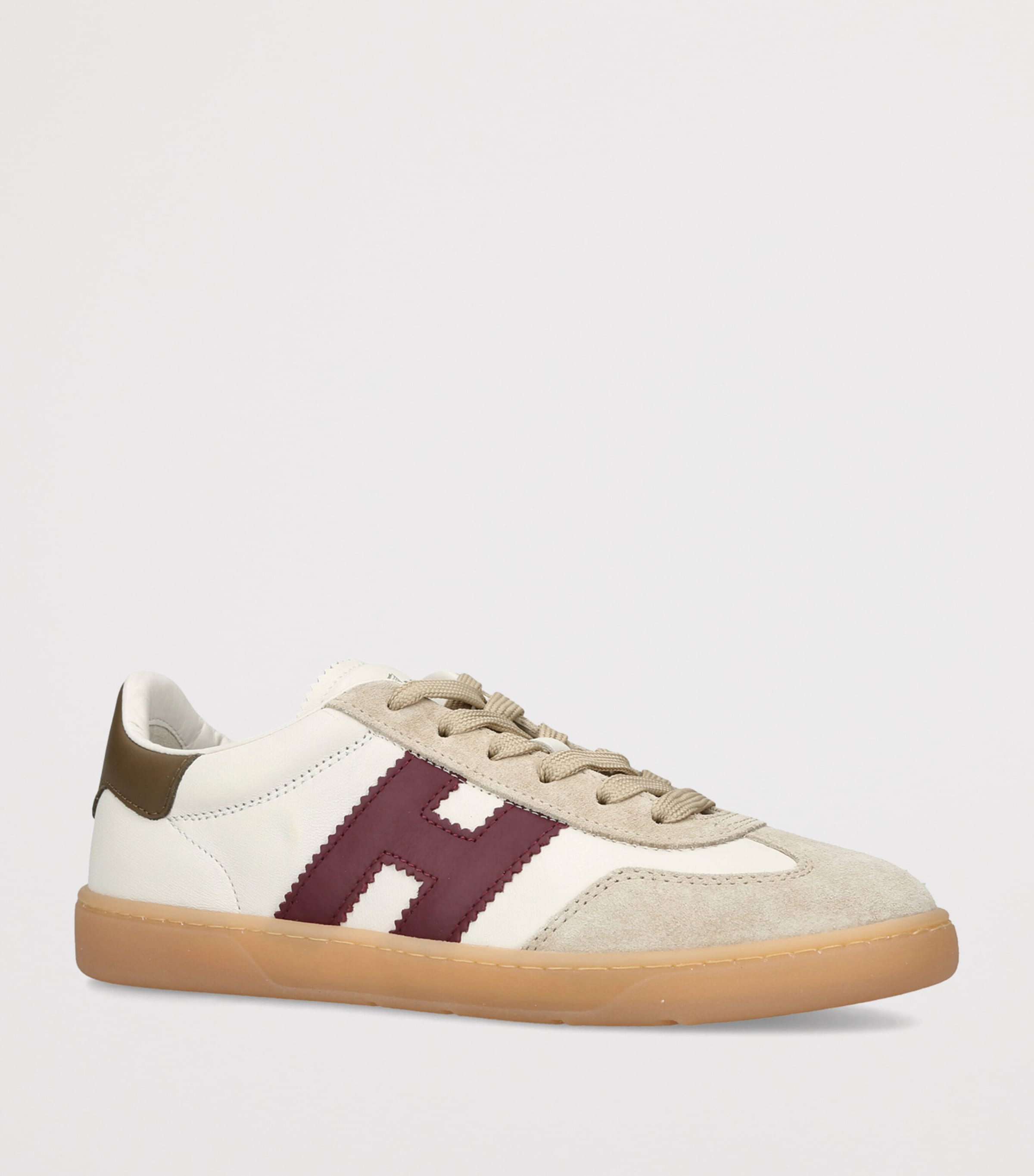 Hogan Leather Cool Sneakers White/red Image 2