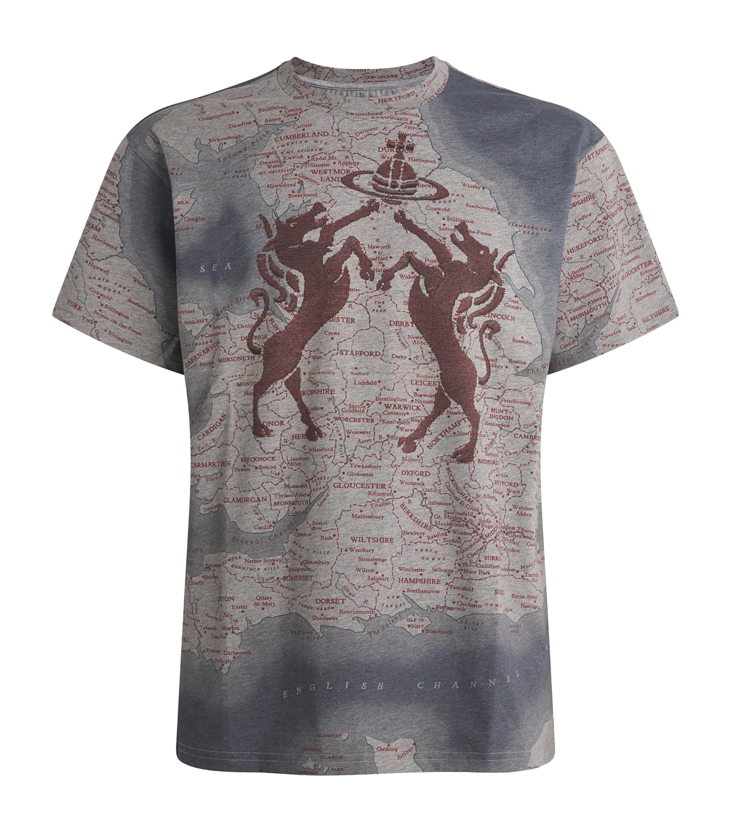 Vivienne Westwood 額縁Tシャツグレー　L 羊飼い　ビンテージ Vivienne Westwood Orb Peru T Shirt Grey | Mainline Menswear us