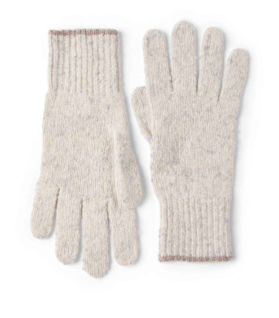 Cashmere Flecked Gloves CMW26 Image 1