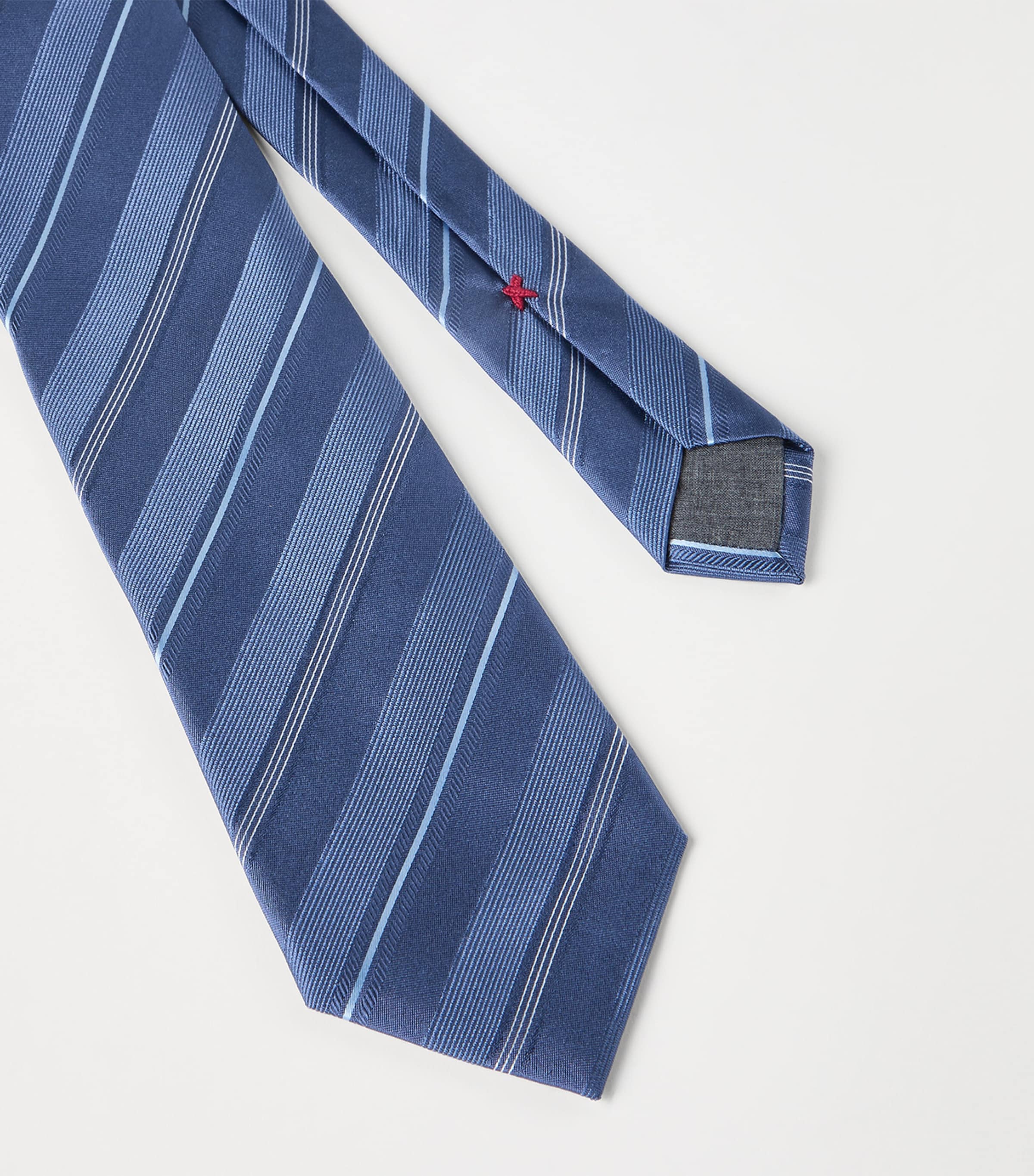 Silk Stripe Tie C004 Image 3